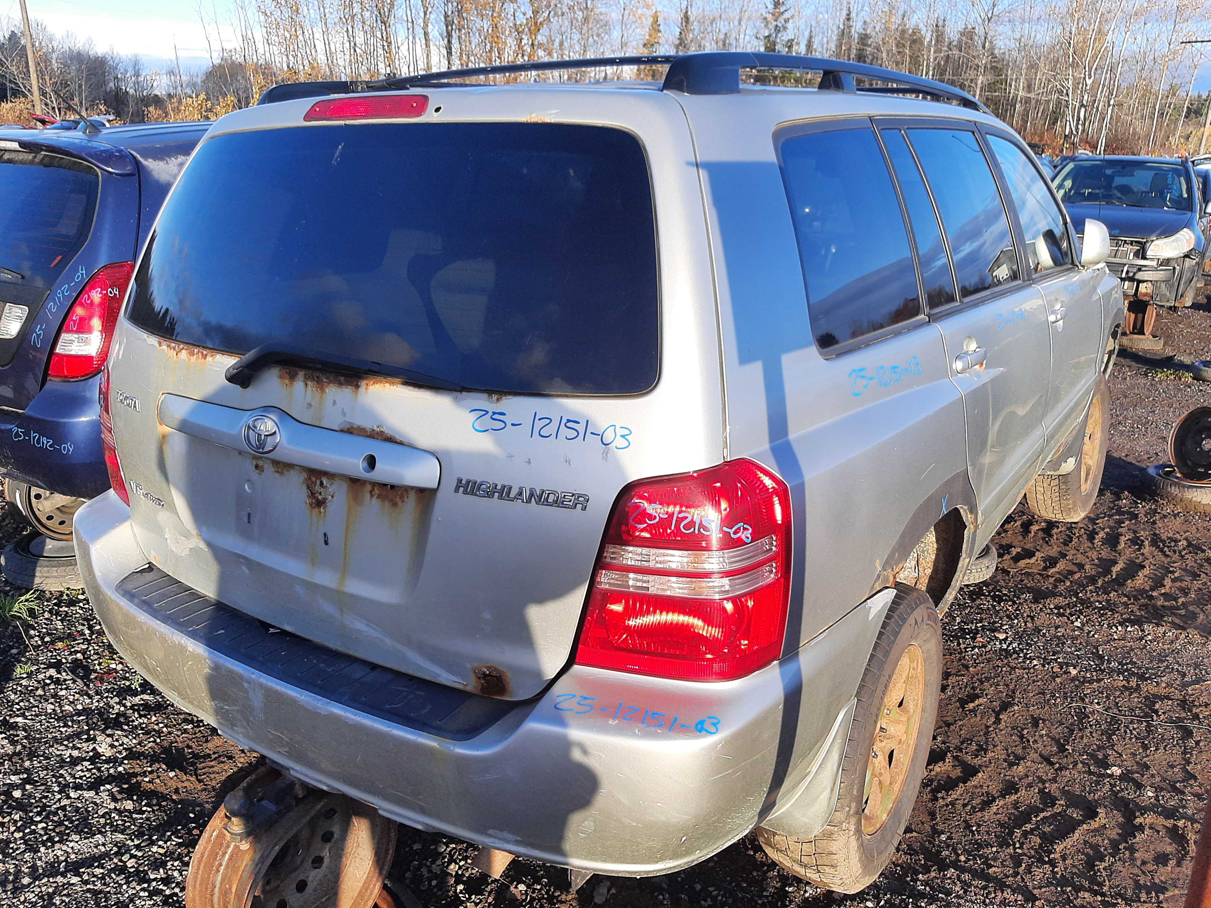 TOYOTA HIGHLANDER 2003