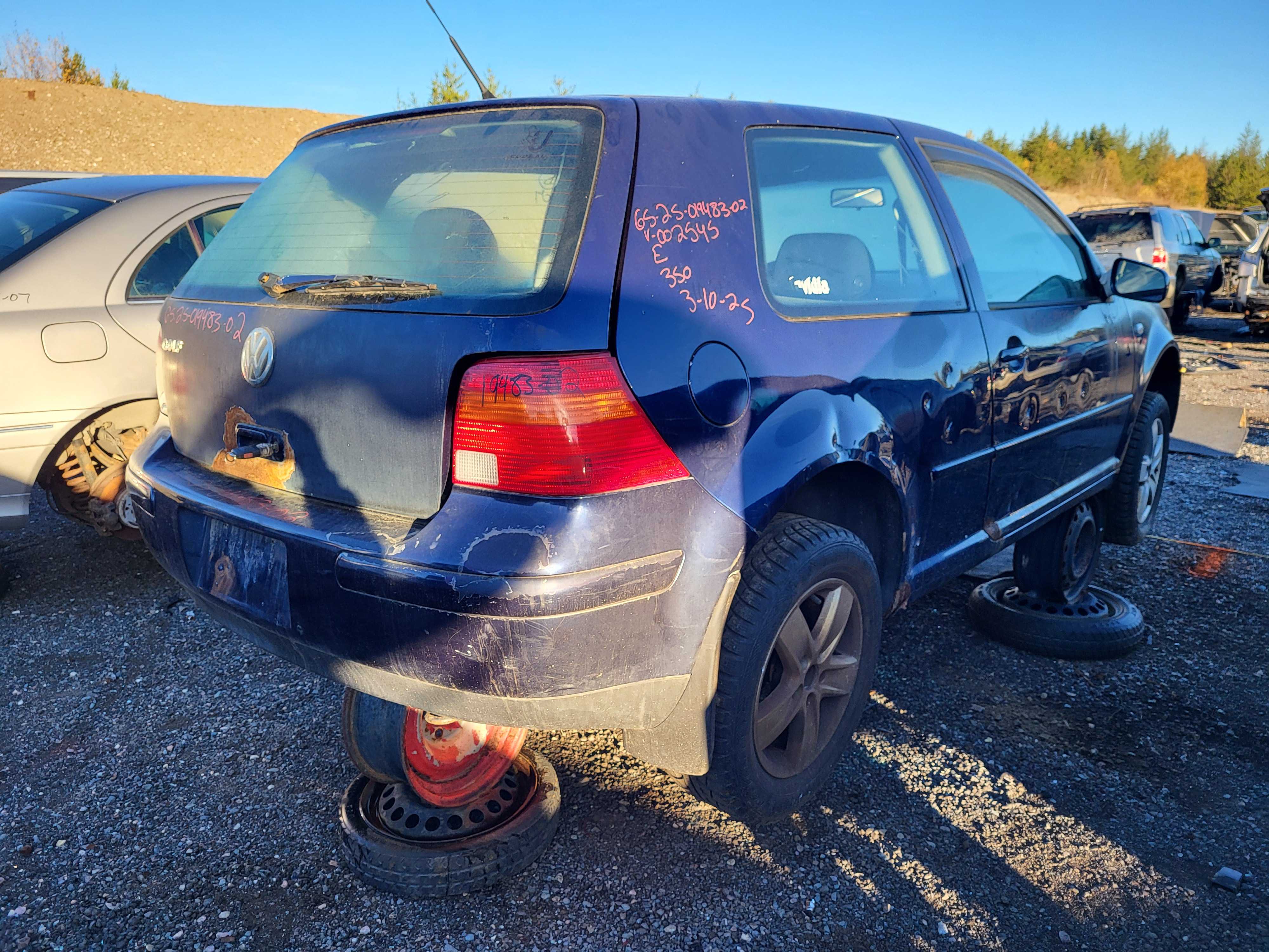 VOLKSWAGEN GOLF 2002