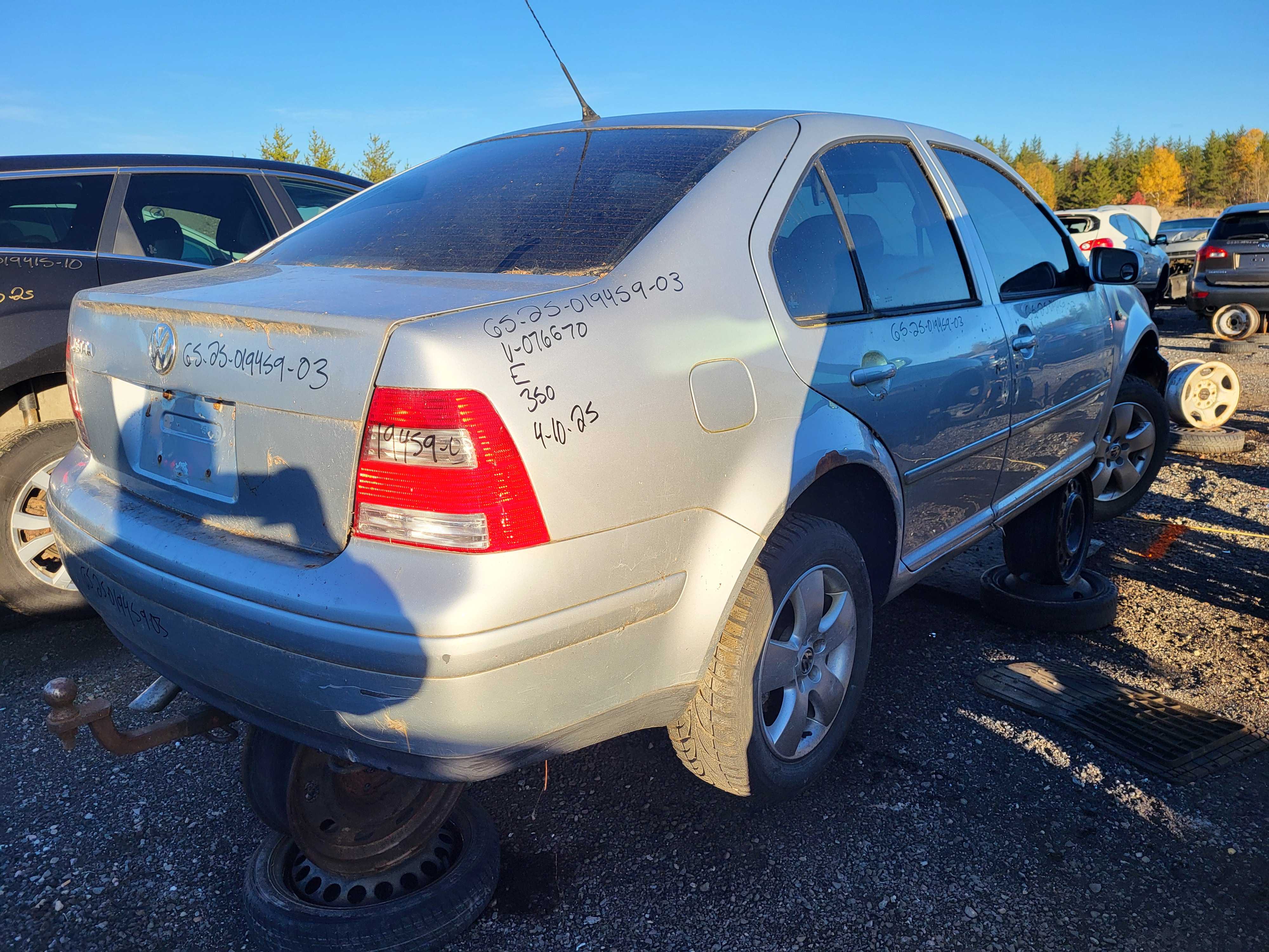 VOLKSWAGEN JETTA 2003