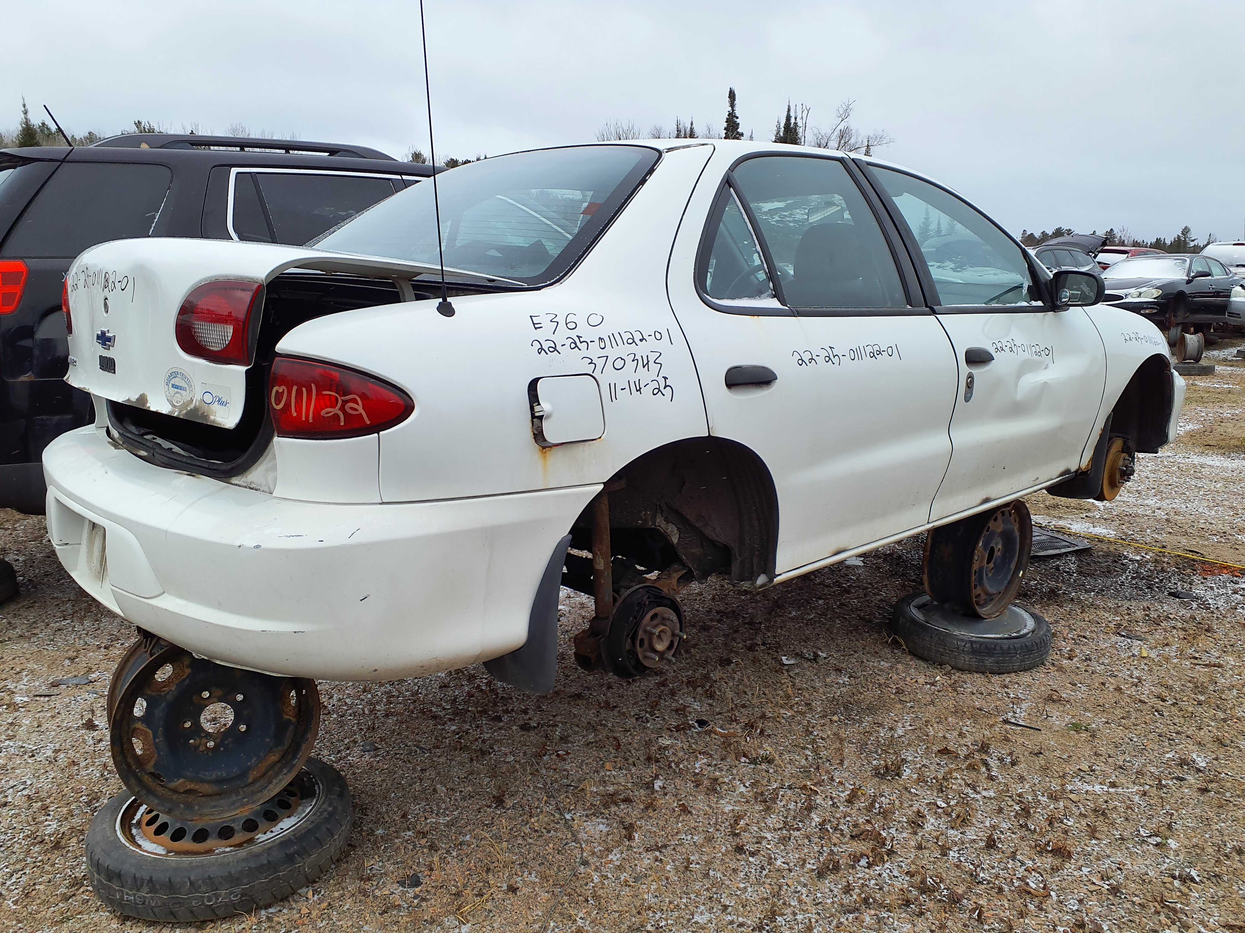 CHEVROLET CAVALIER 2001