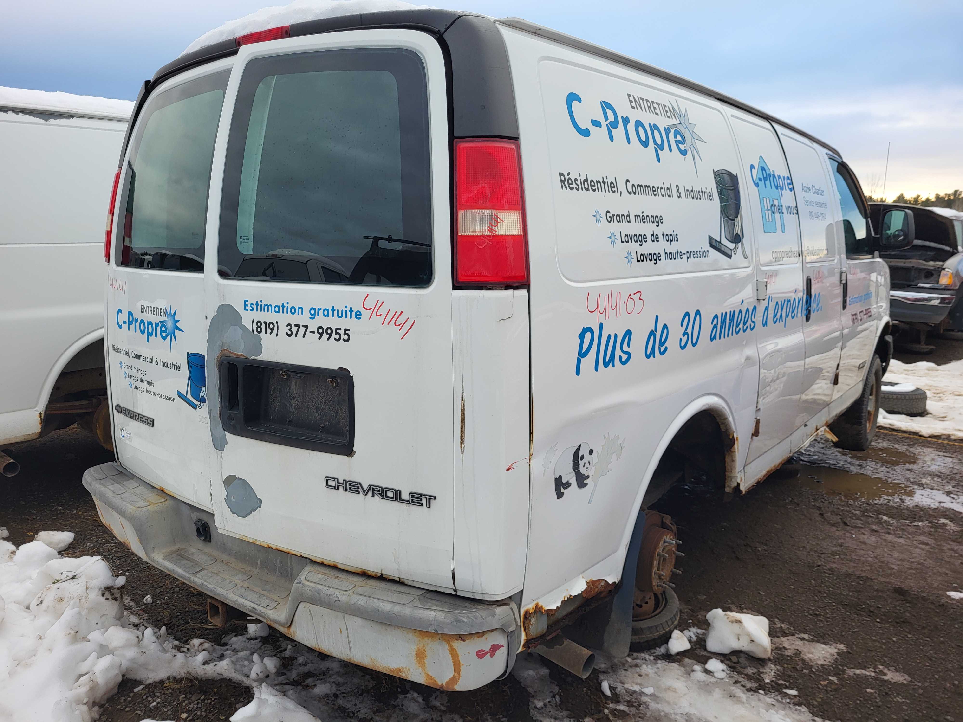 CHEVROLET EXPRESS VAN 2003