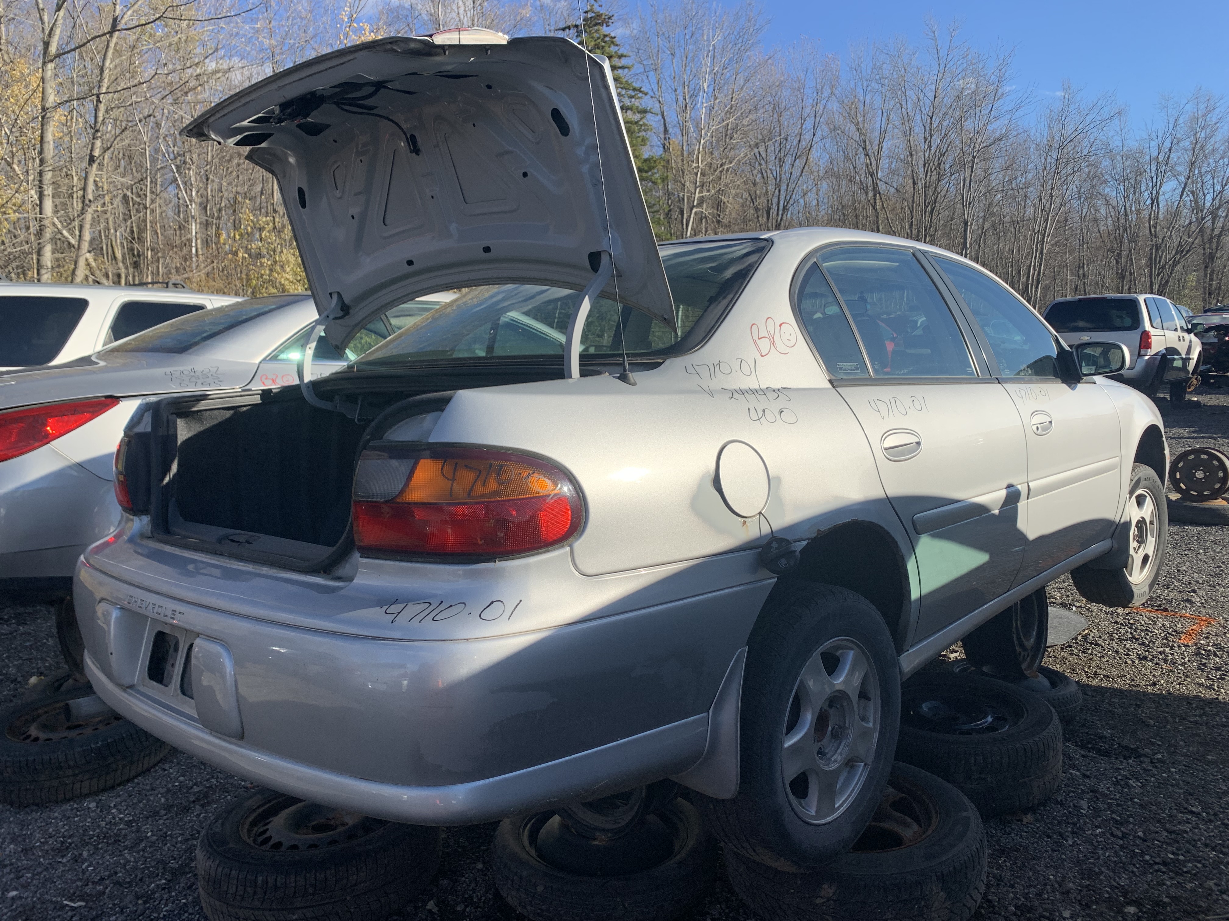 CHEVROLET MALIBU 2001