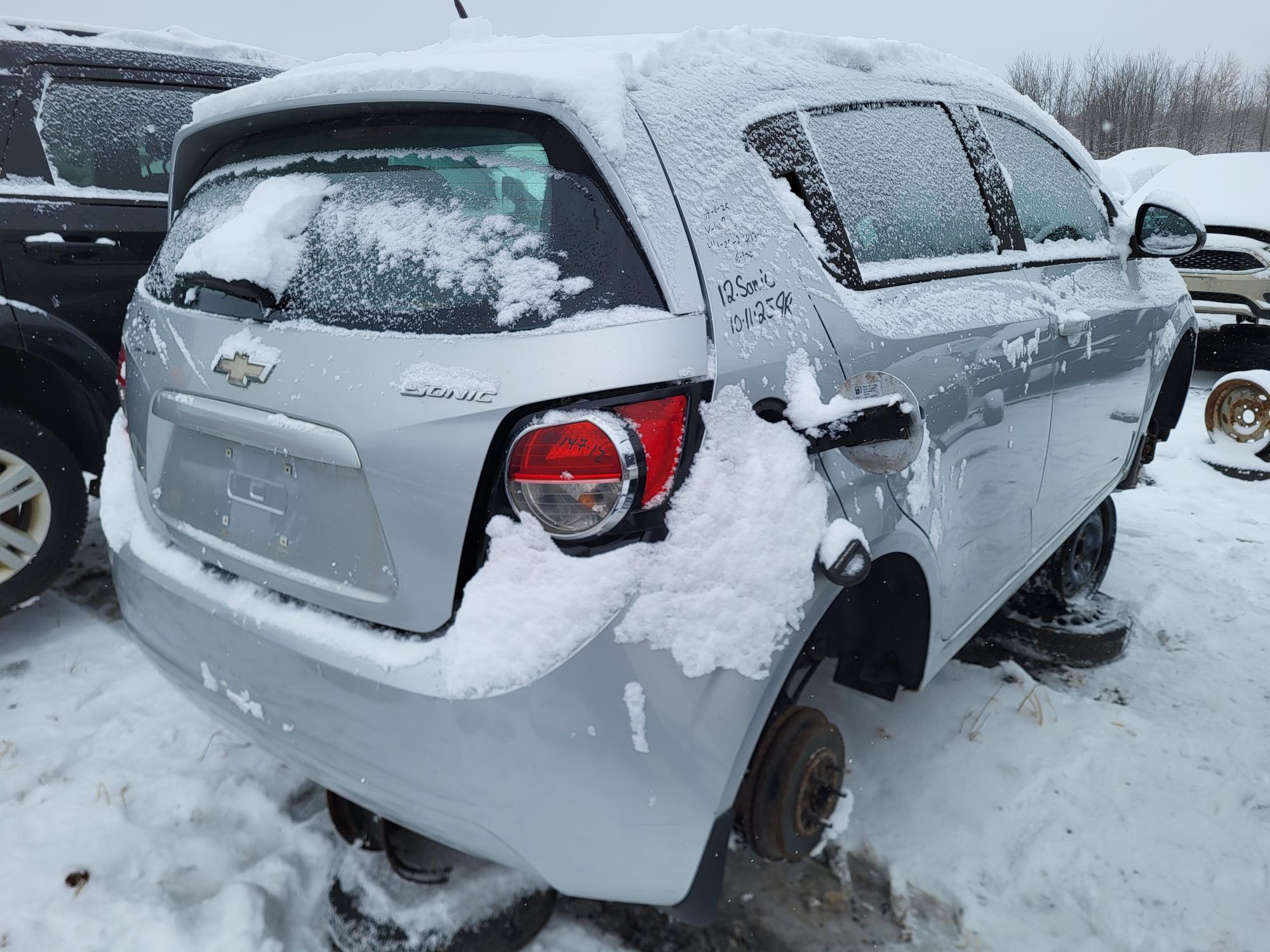 CHEVROLET SONIC 2012