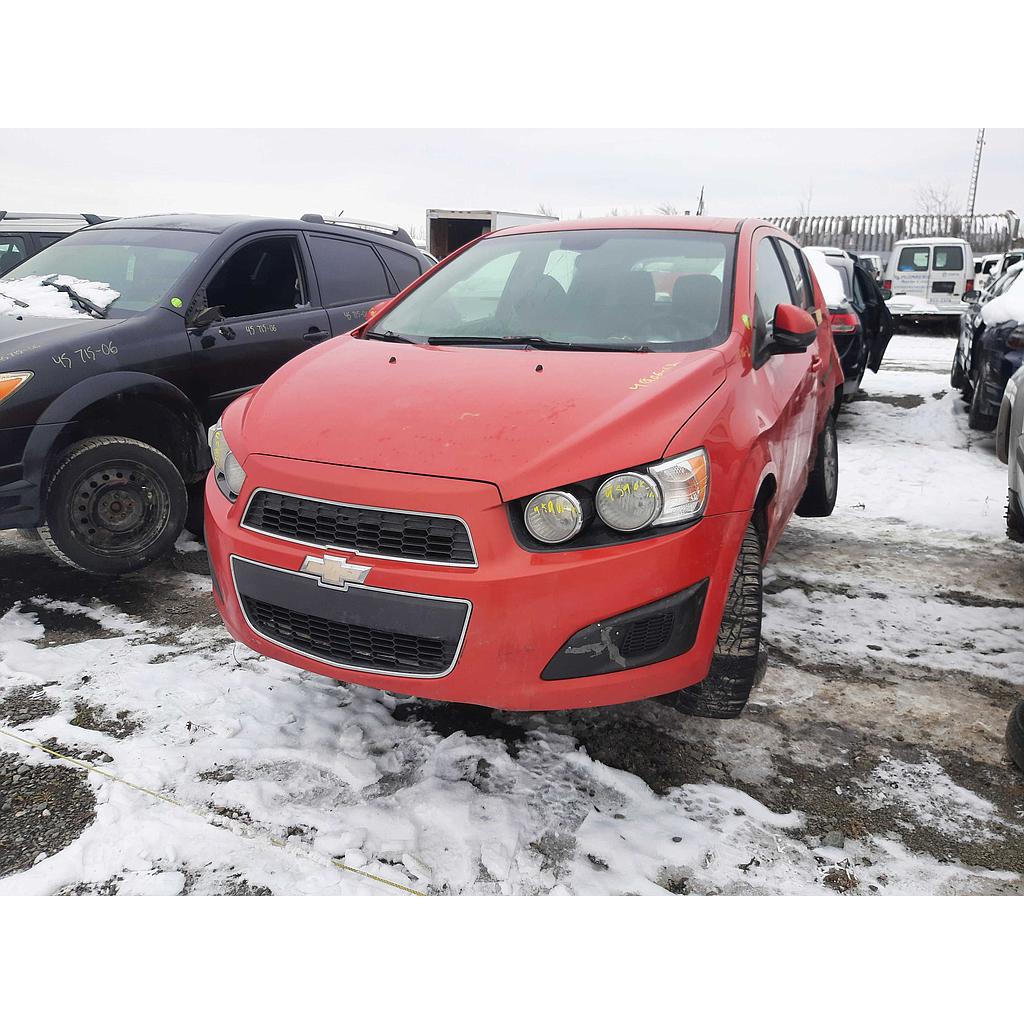 CHEVROLET SONIC 2012
