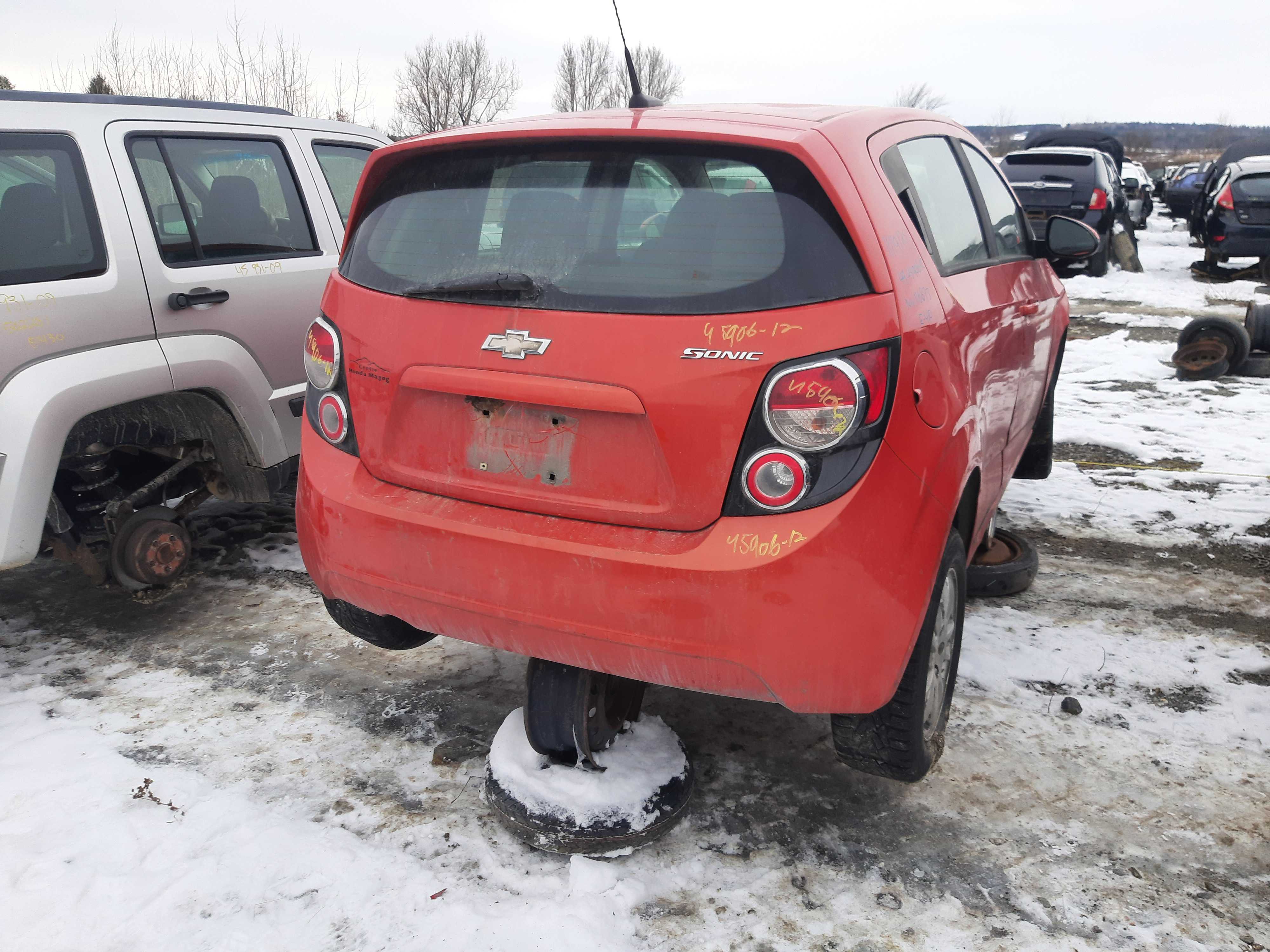 CHEVROLET SONIC 2012