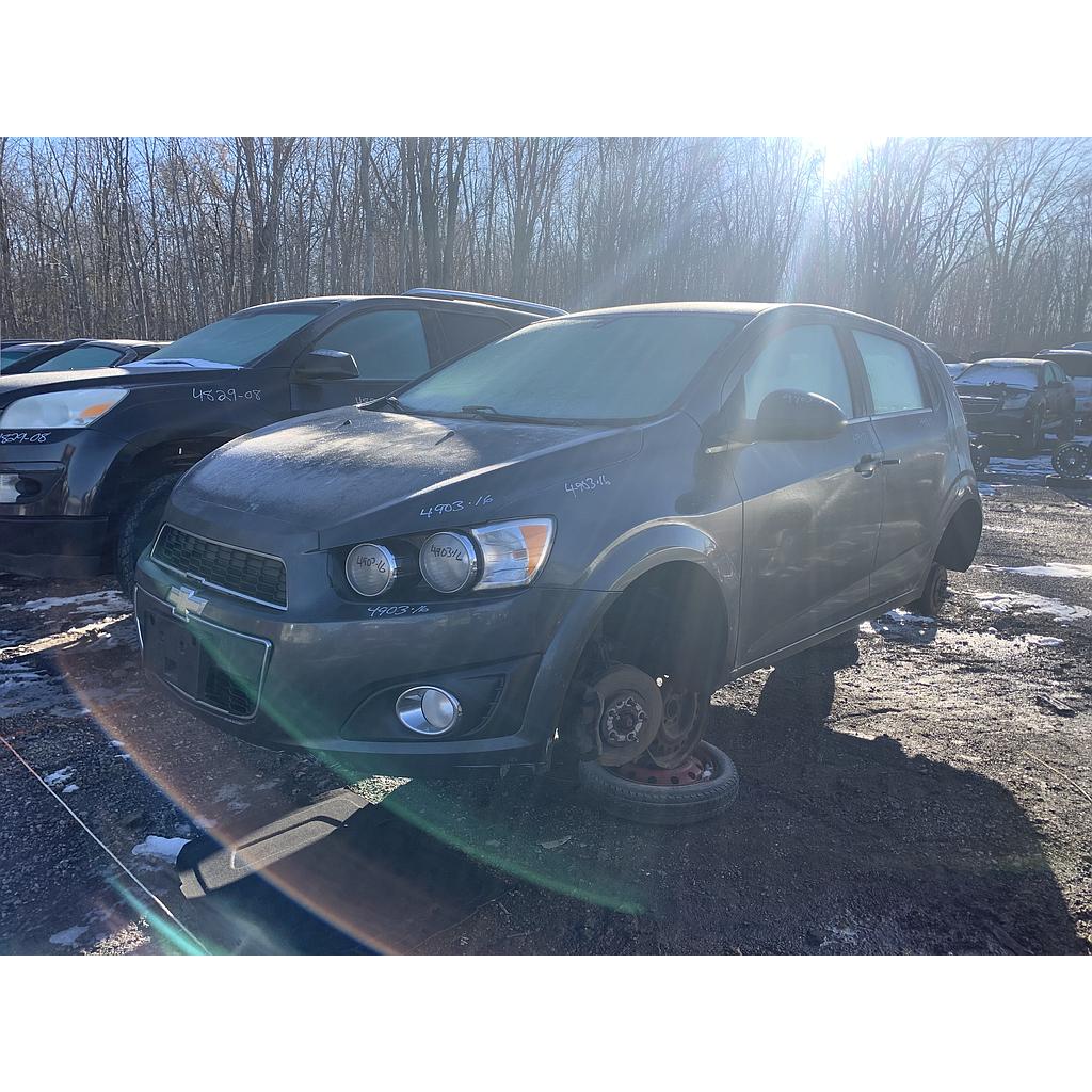 CHEVROLET SONIC 2016