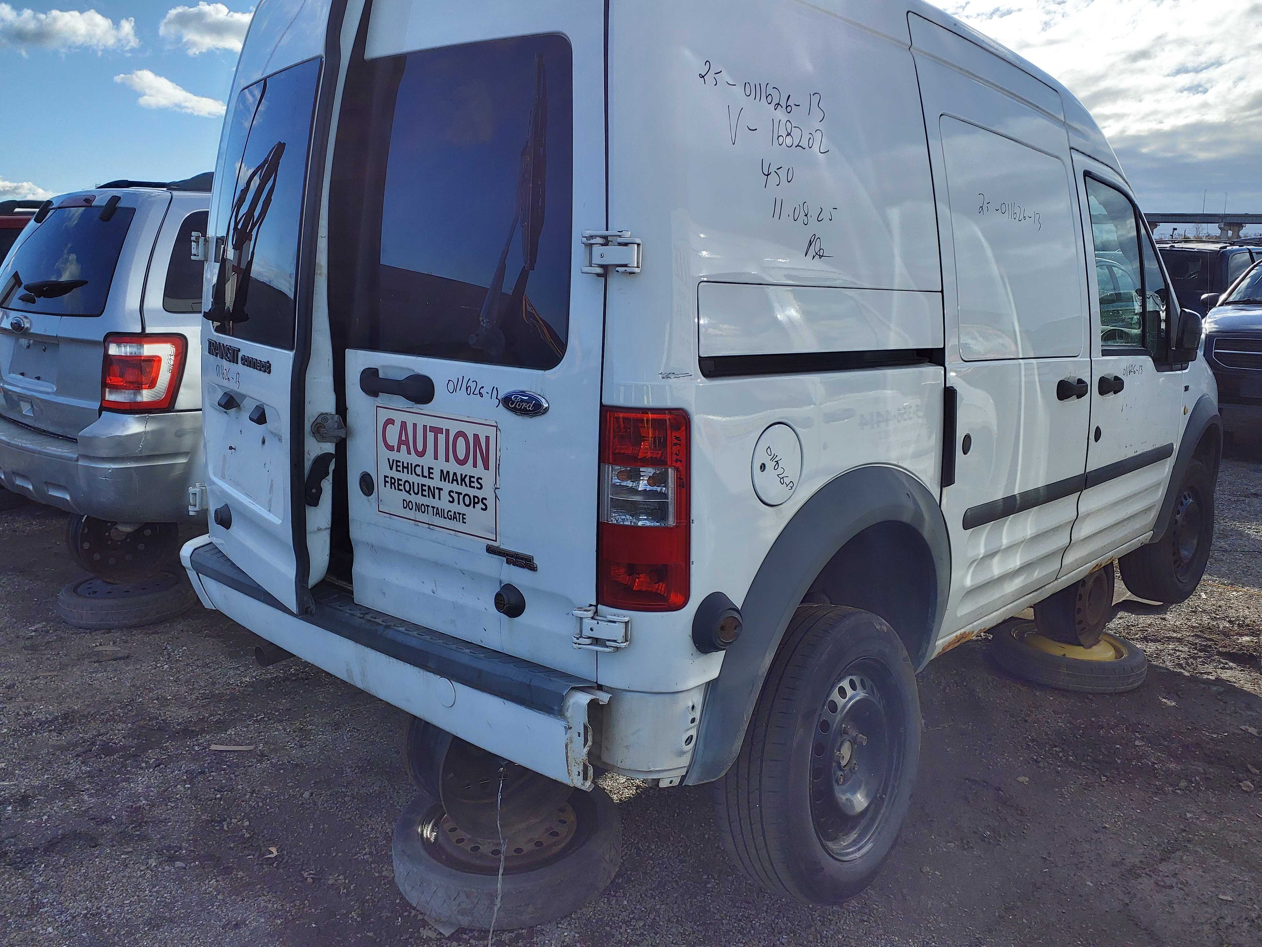 FORD TRANSIT VAN 2013