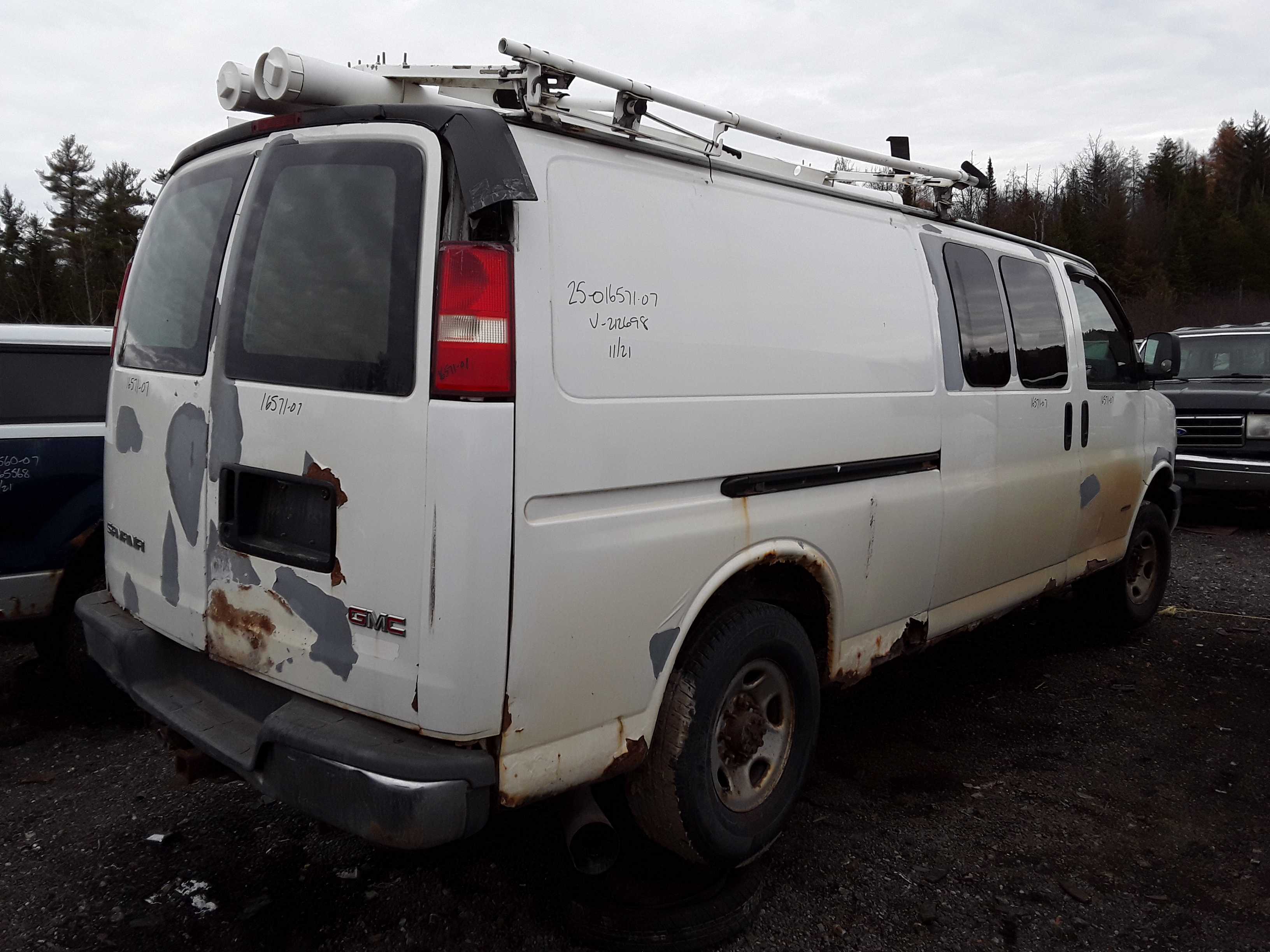 GMC SAVANA CARGO 2007