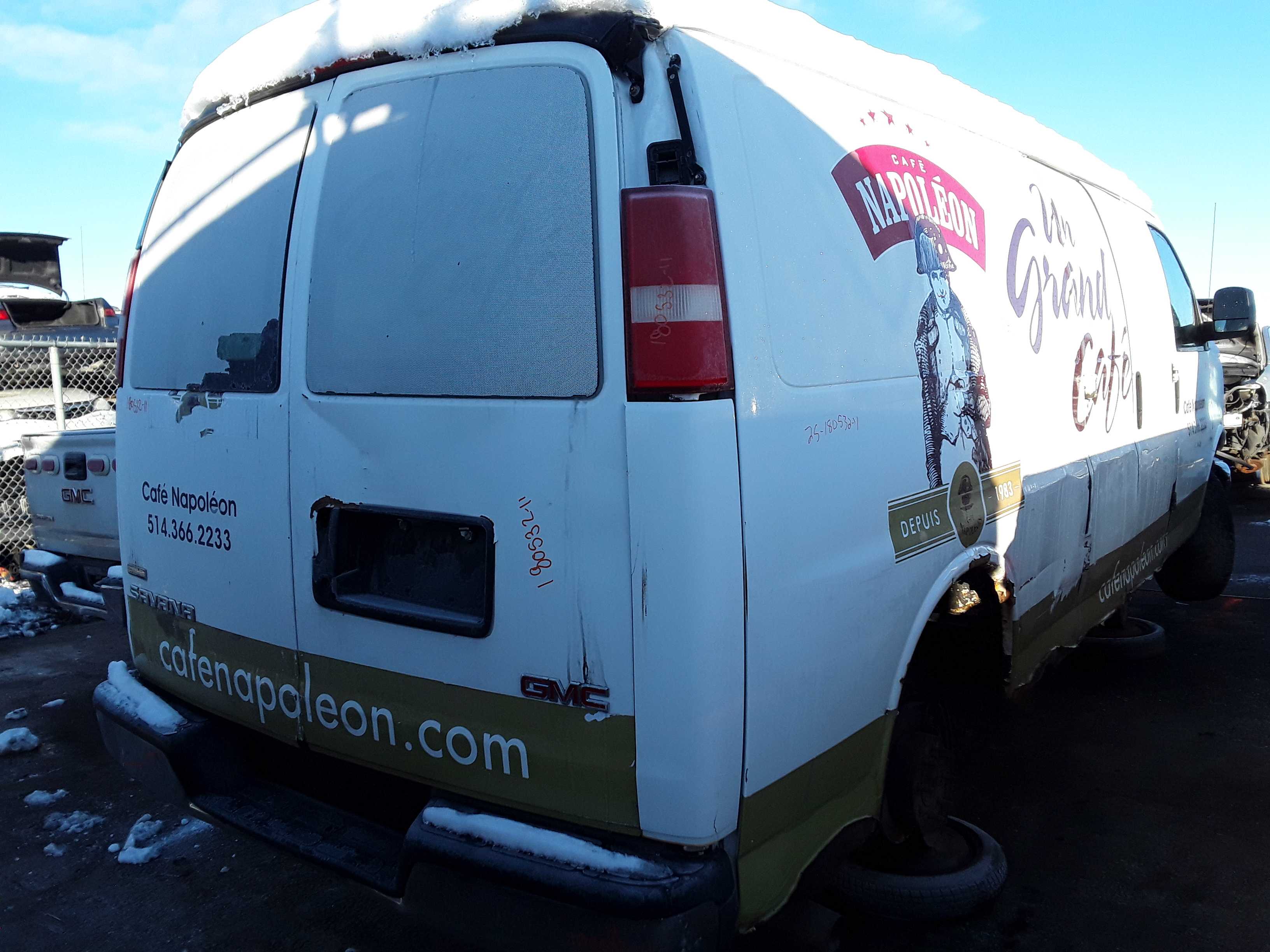 GMC SAVANA CARGO 2011