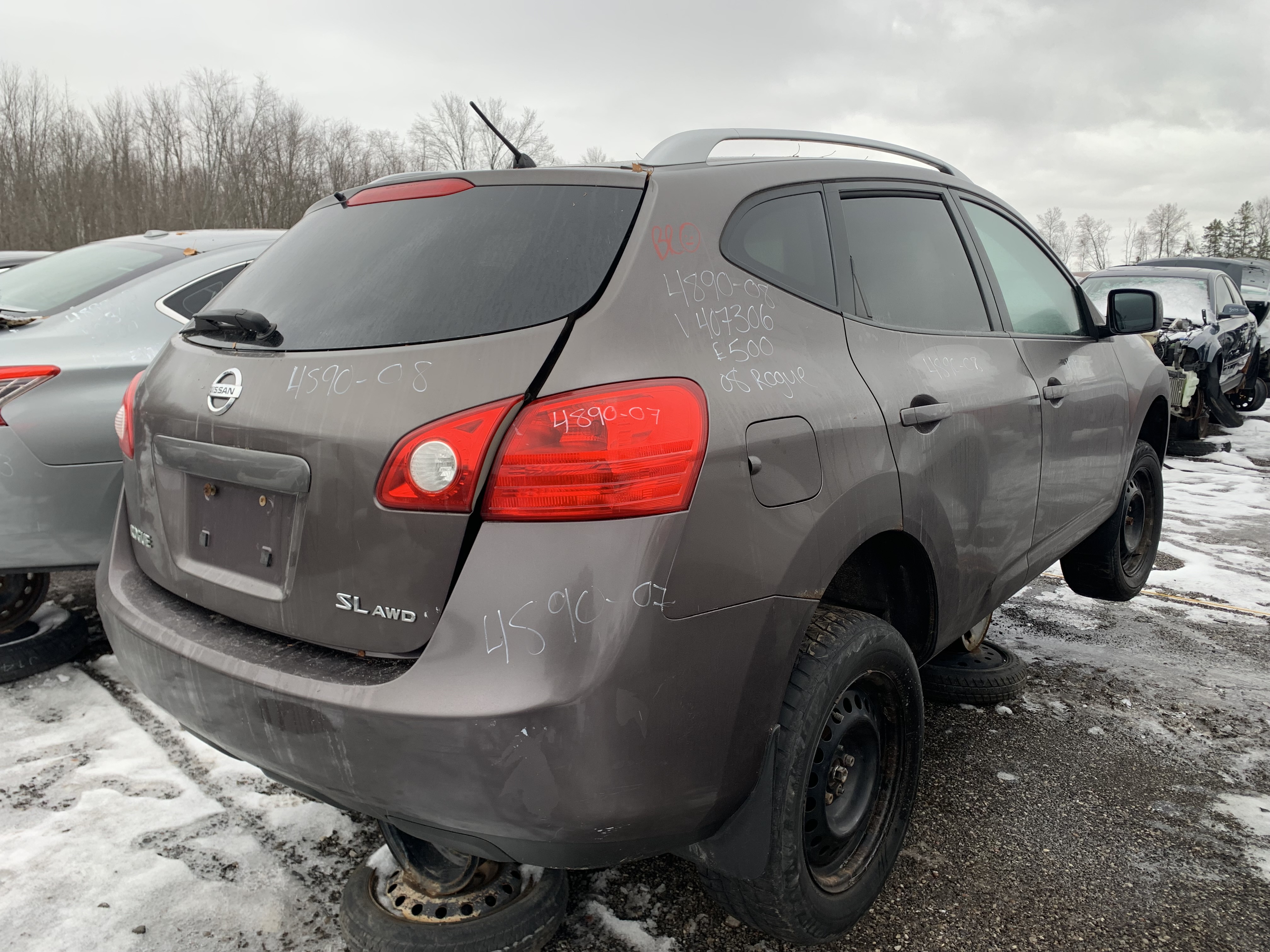 NISSAN ROGUE 2008