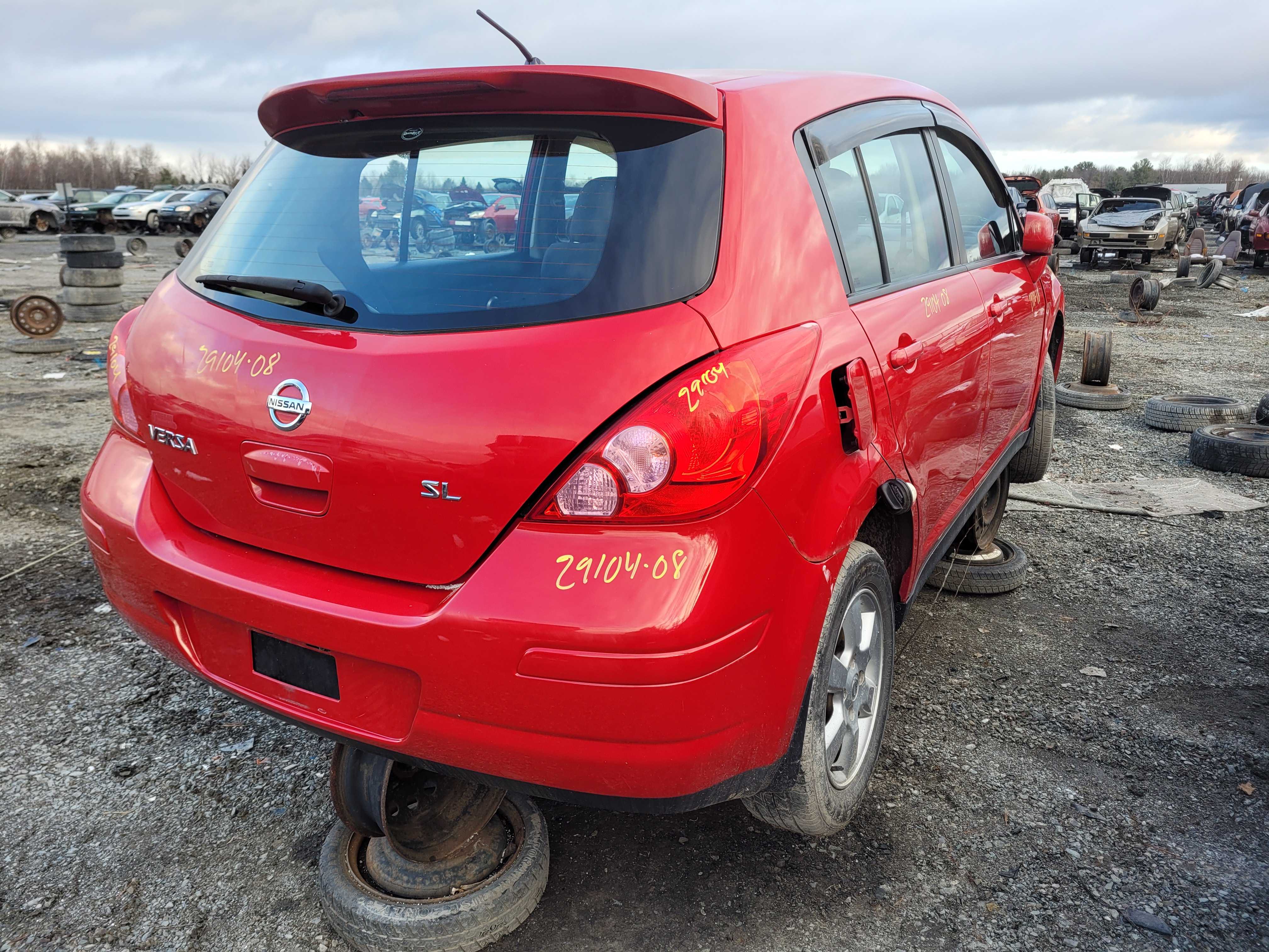 NISSAN VERSA 2008