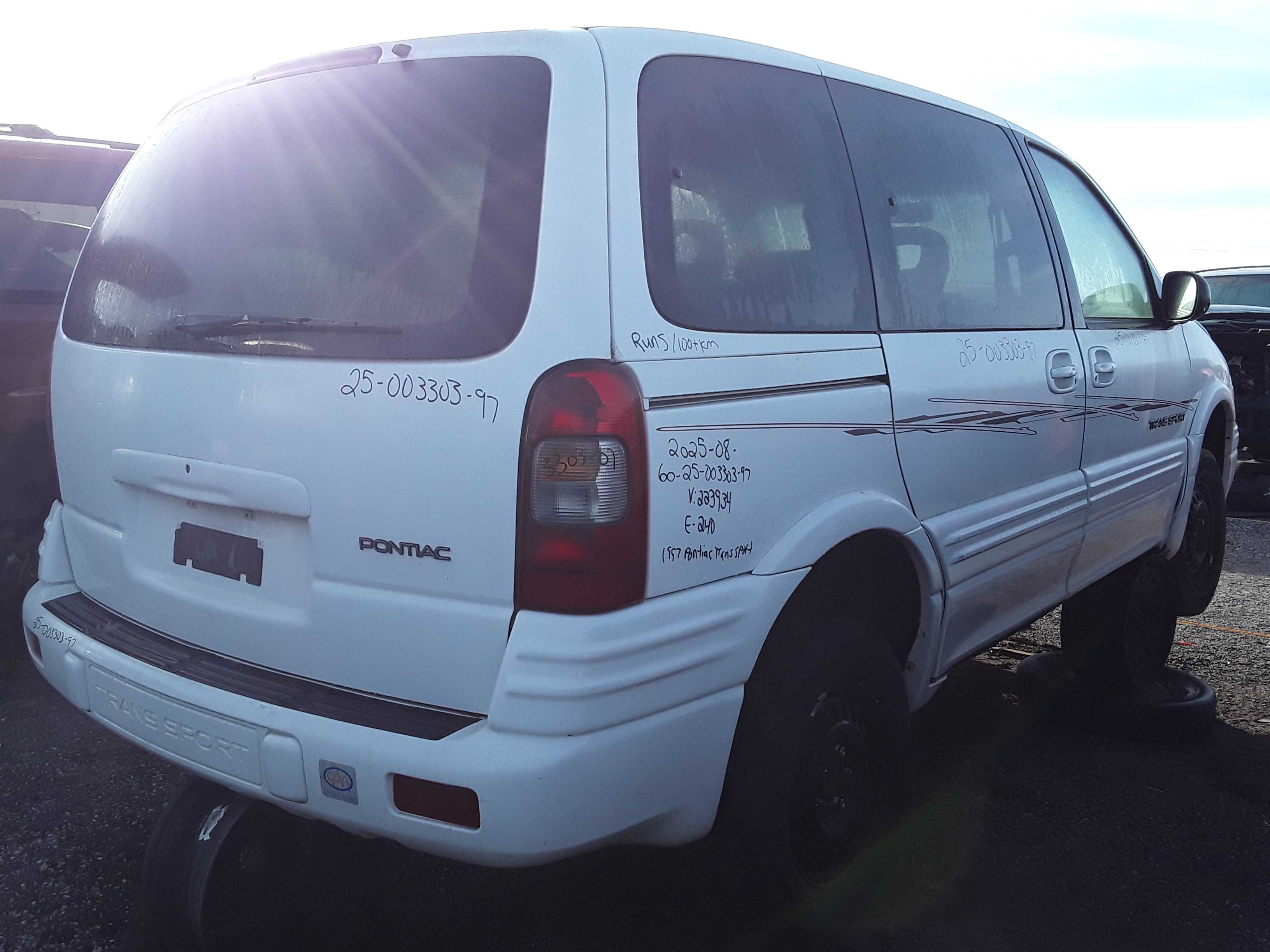 PONTIAC TRANS SPORT 1997