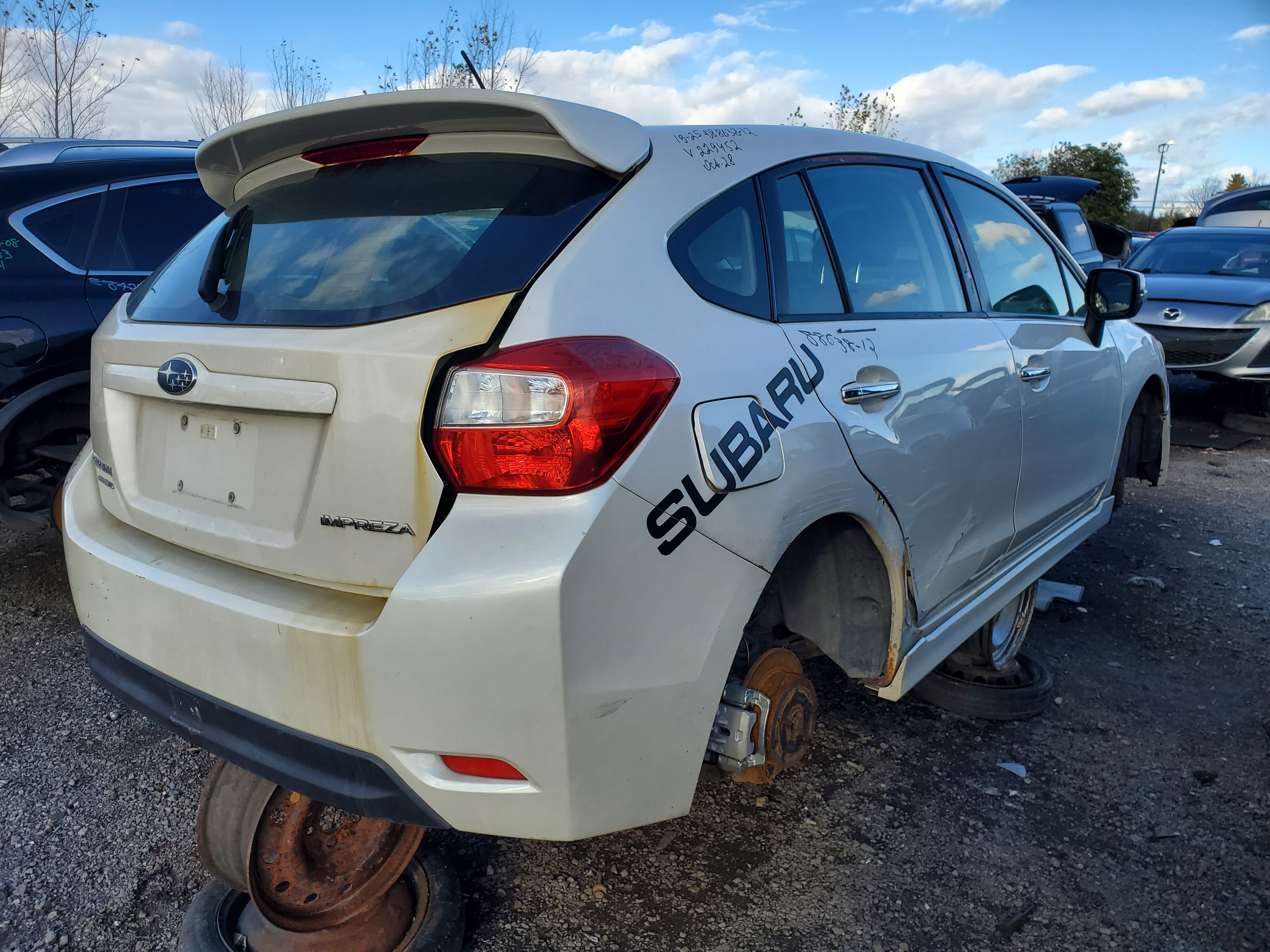 SUBARU IMPREZA 2012