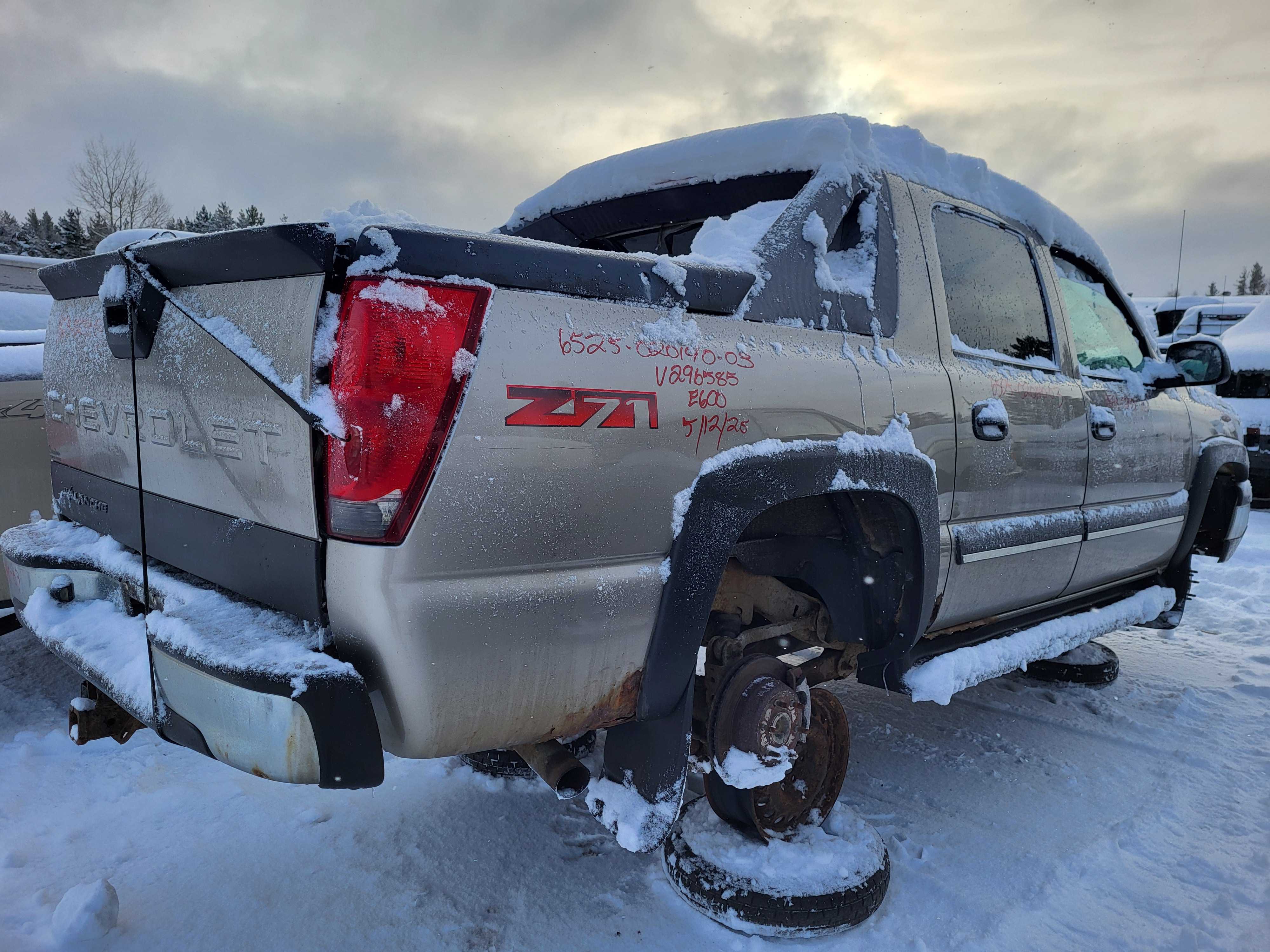 CHEVROLET AVALANCHE 2003