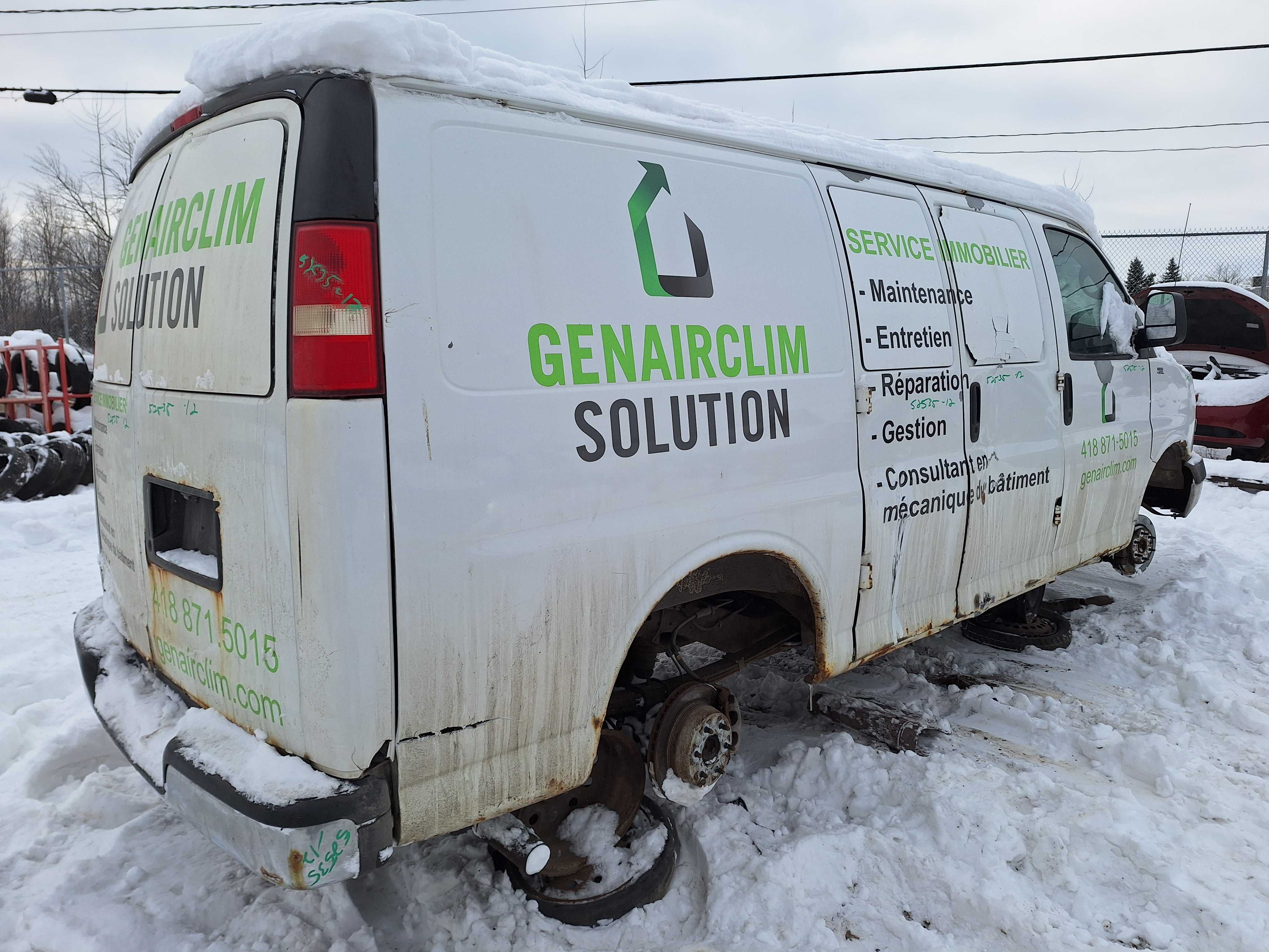 CHEVROLET EXPRESS VAN 2012