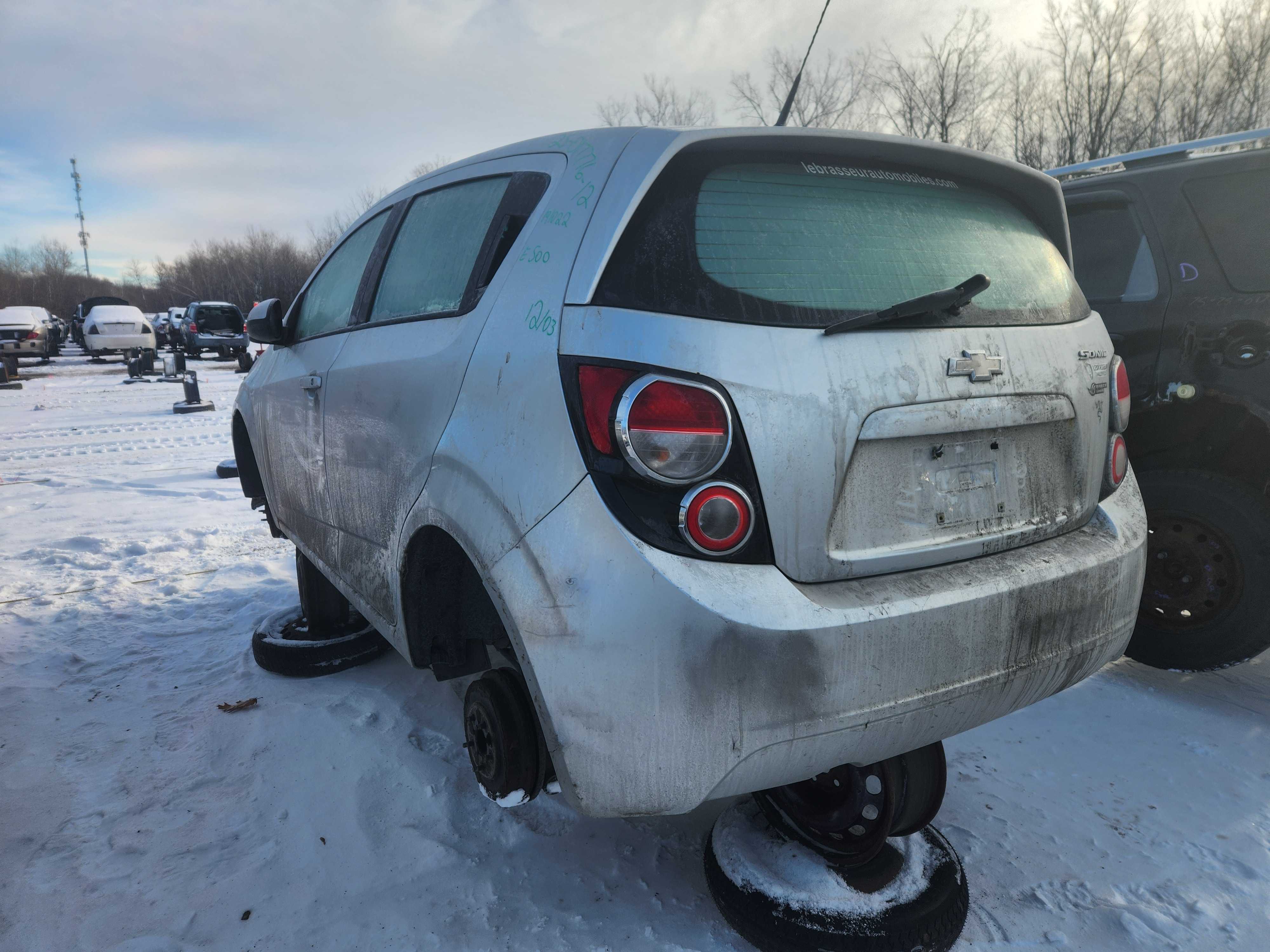 CHEVROLET SONIC 2012