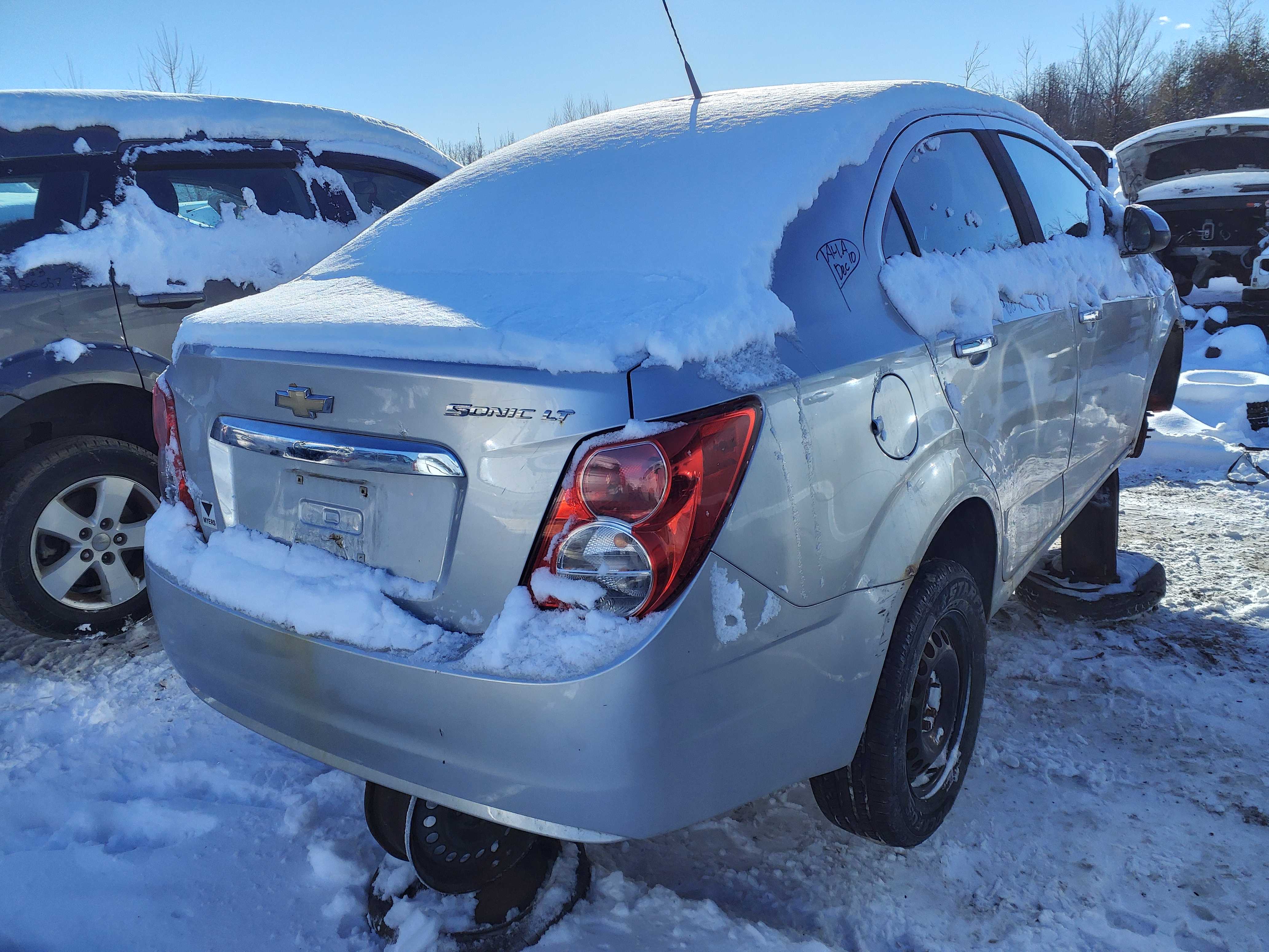 CHEVROLET SONIC 2012