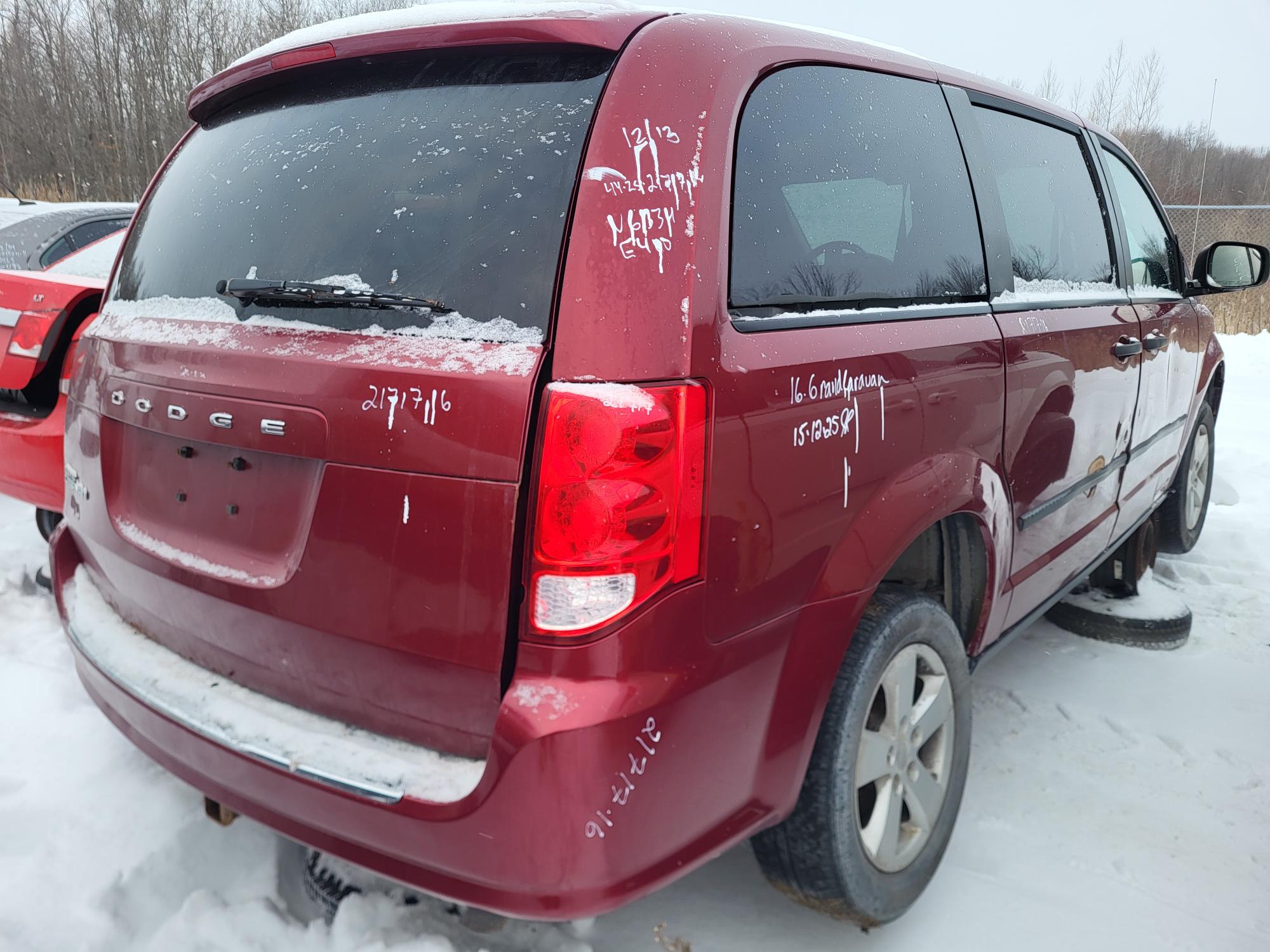 DODGE GRAND CARAVAN 2016