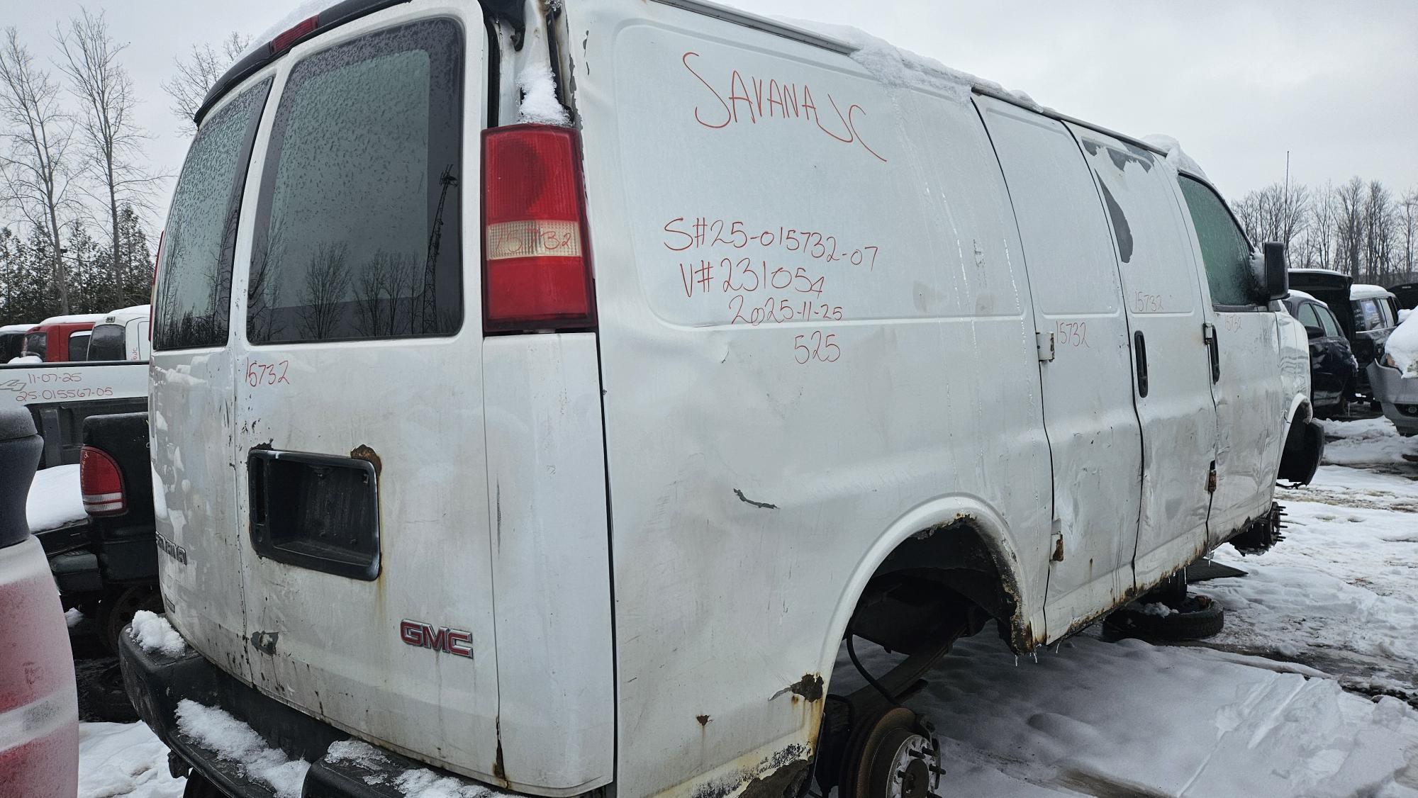 GMC SAVANA CARGO 2007