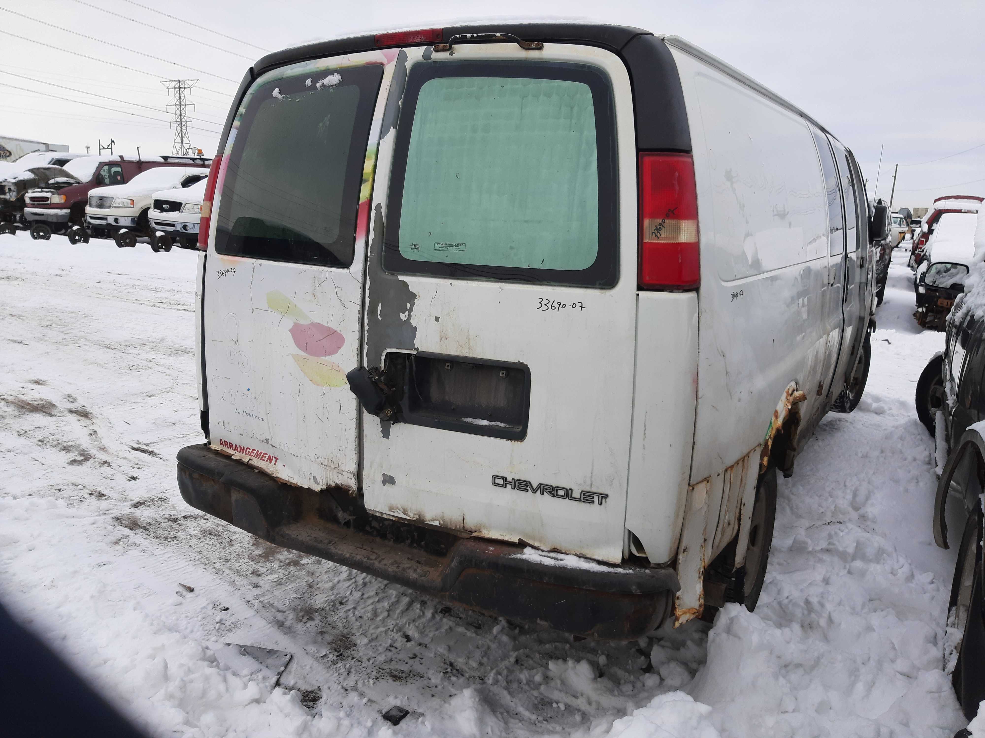 GMC SAVANA CARGO 2007