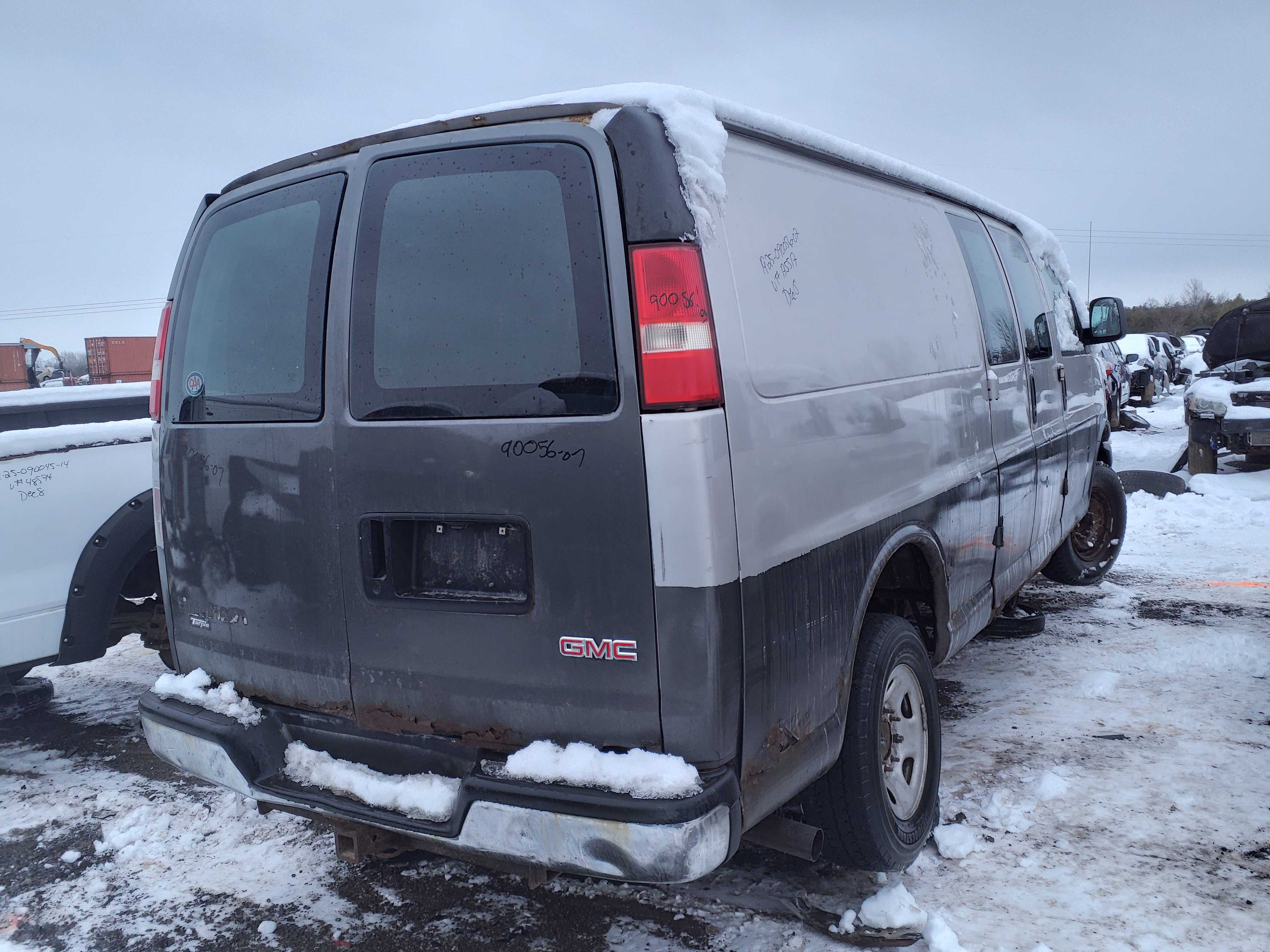 GMC SAVANA CARGO 2007