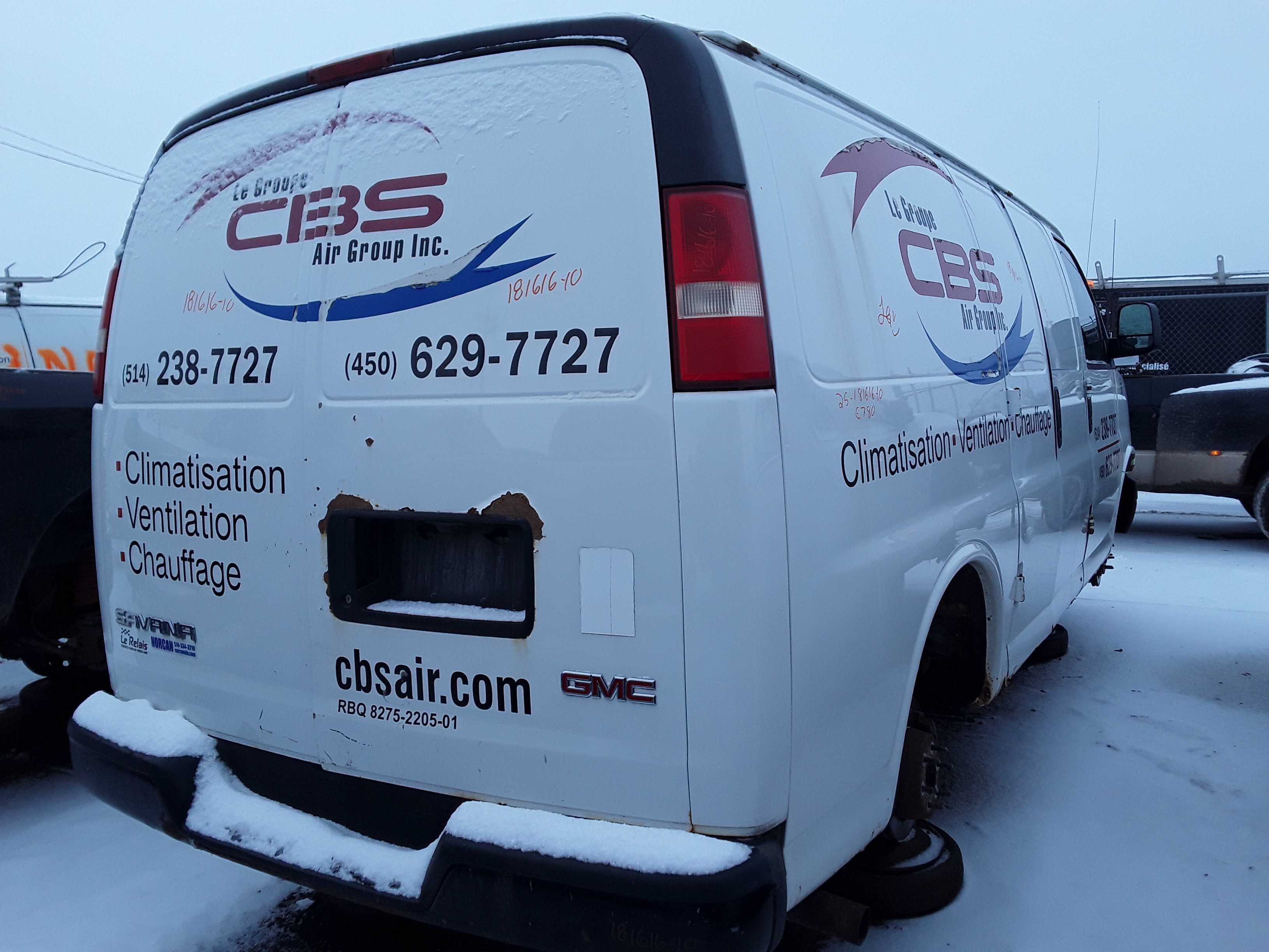 GMC SAVANA CARGO 2010