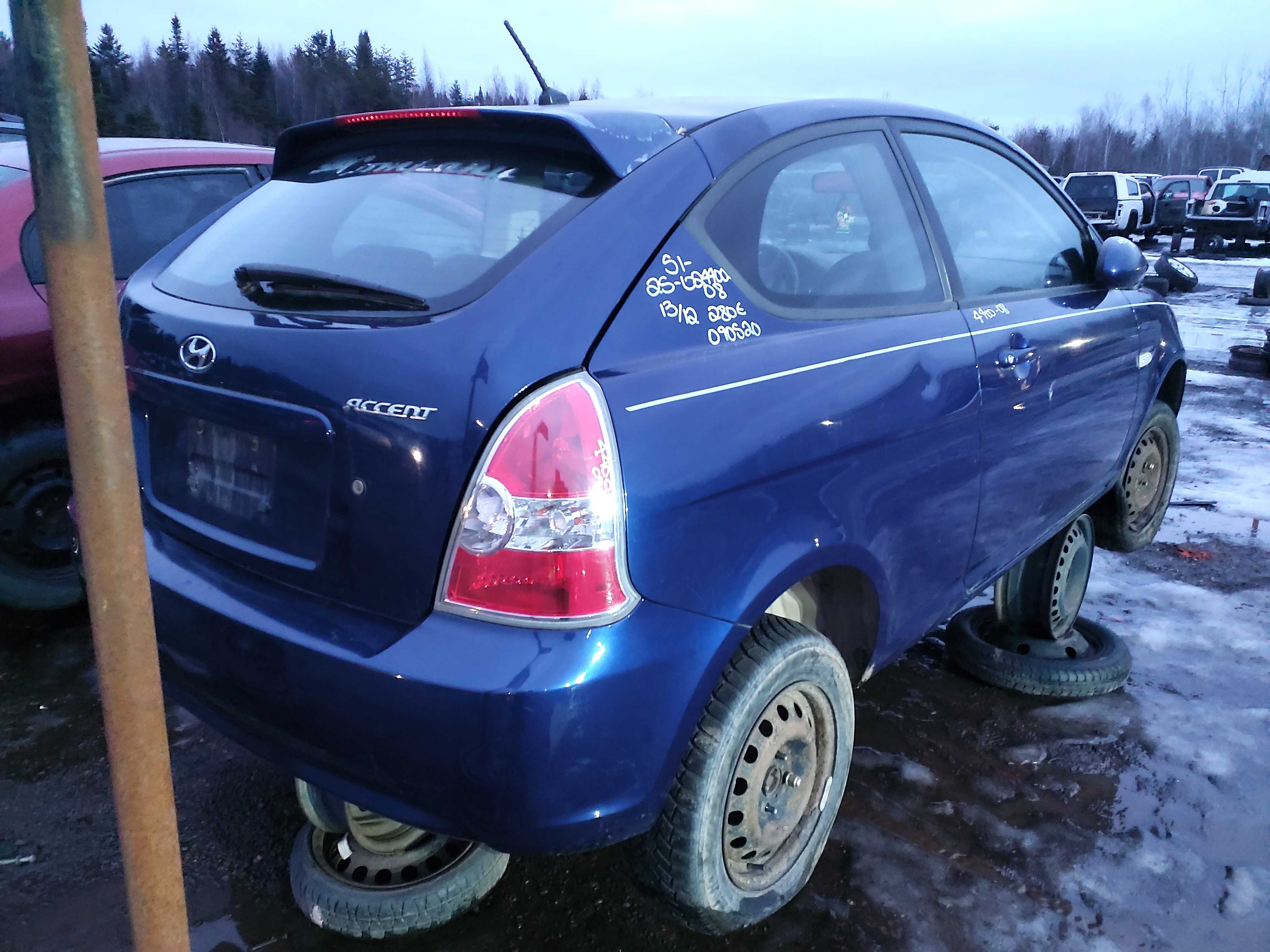 HYUNDAI ACCENT 2008