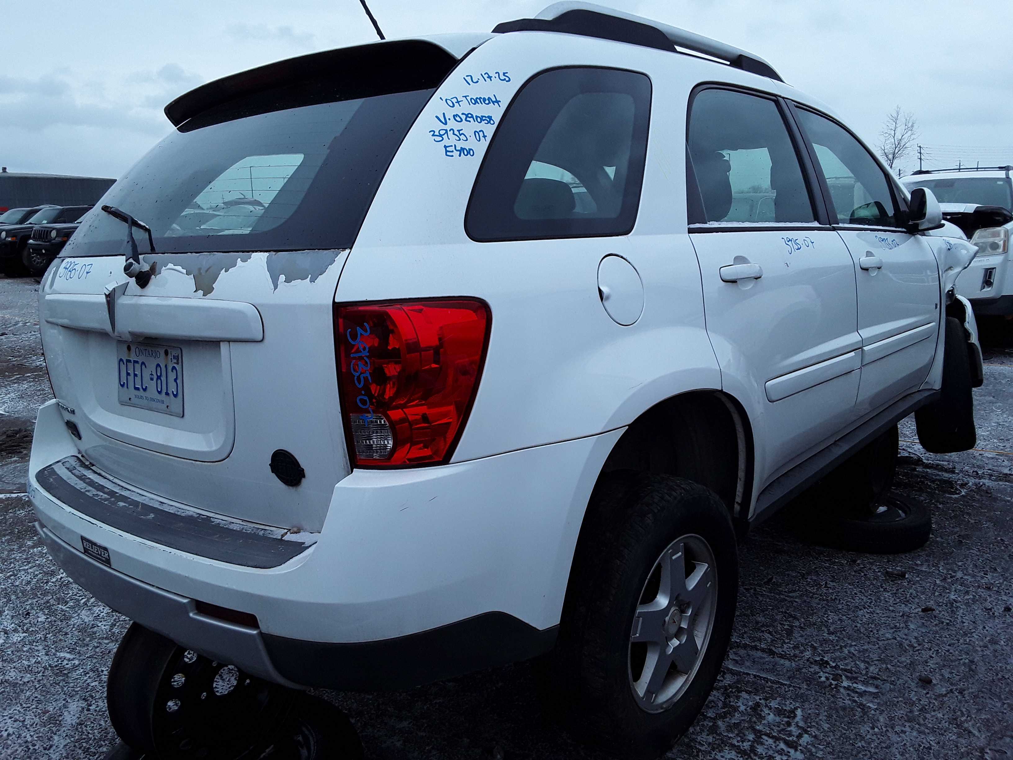 PONTIAC TORRENT 2007