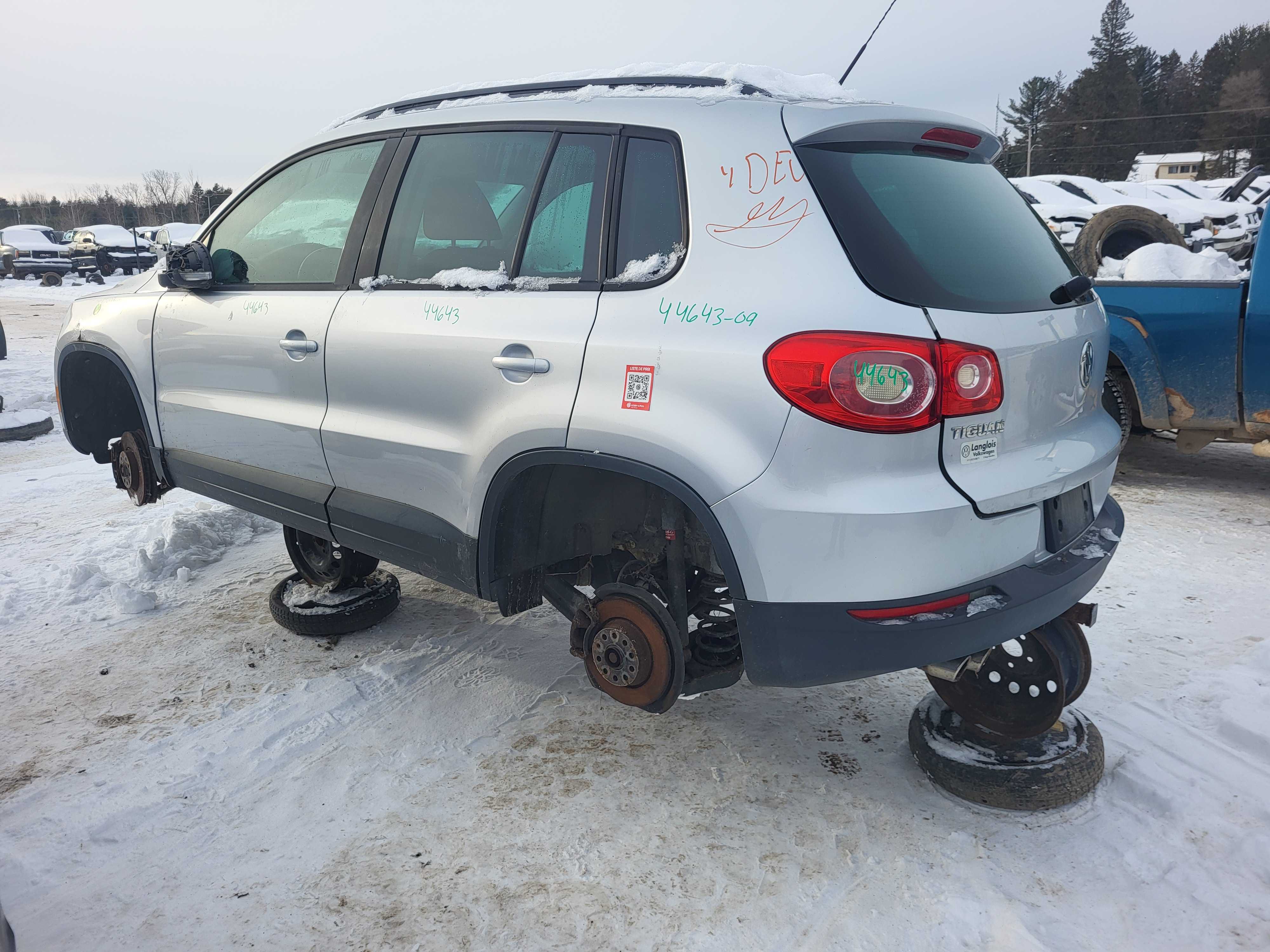 VOLKSWAGEN TIGUAN 2009 | Trois-Rivières | Kenny U-Pull