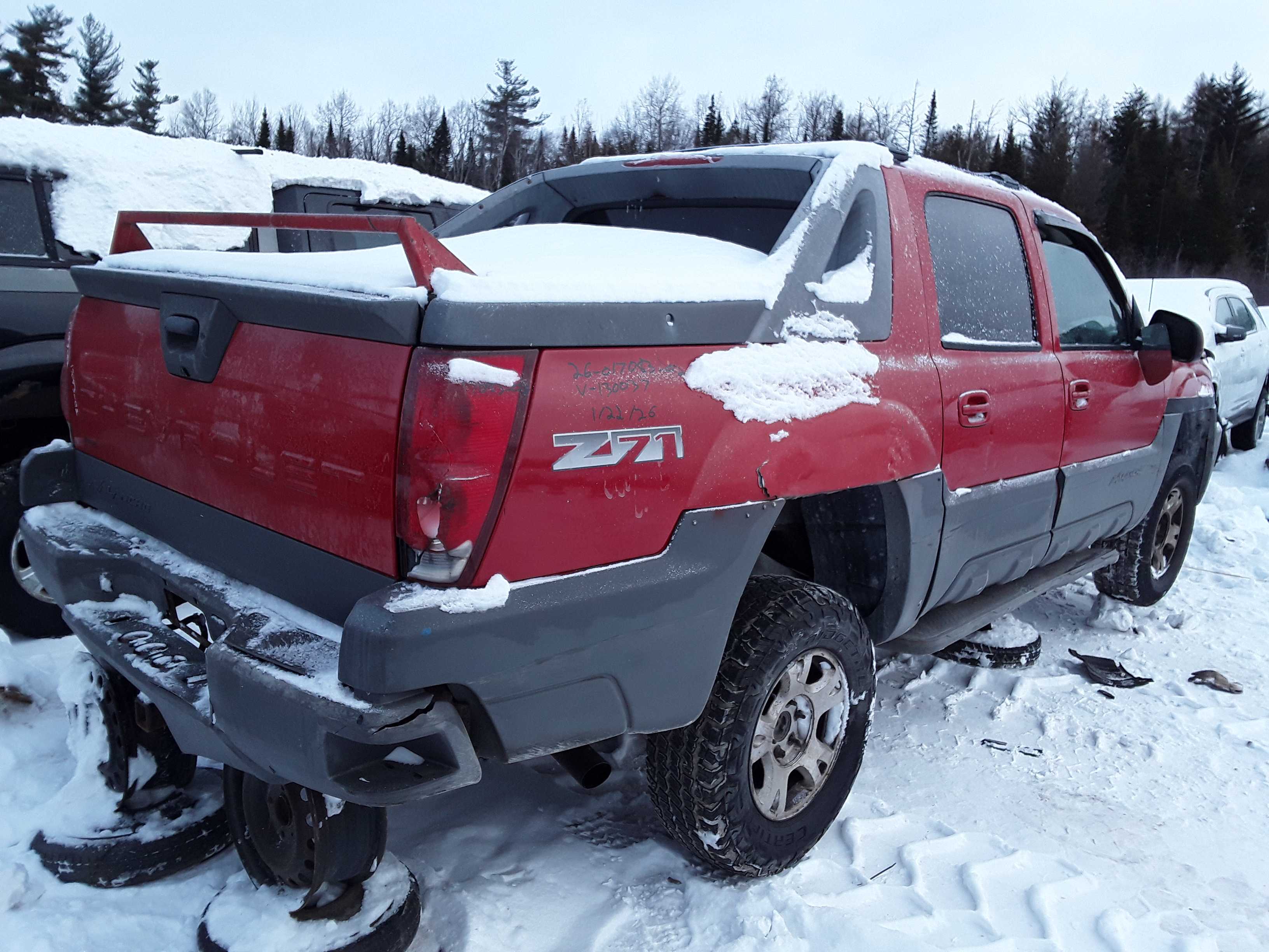 CHEVROLET AVALANCHE 2002