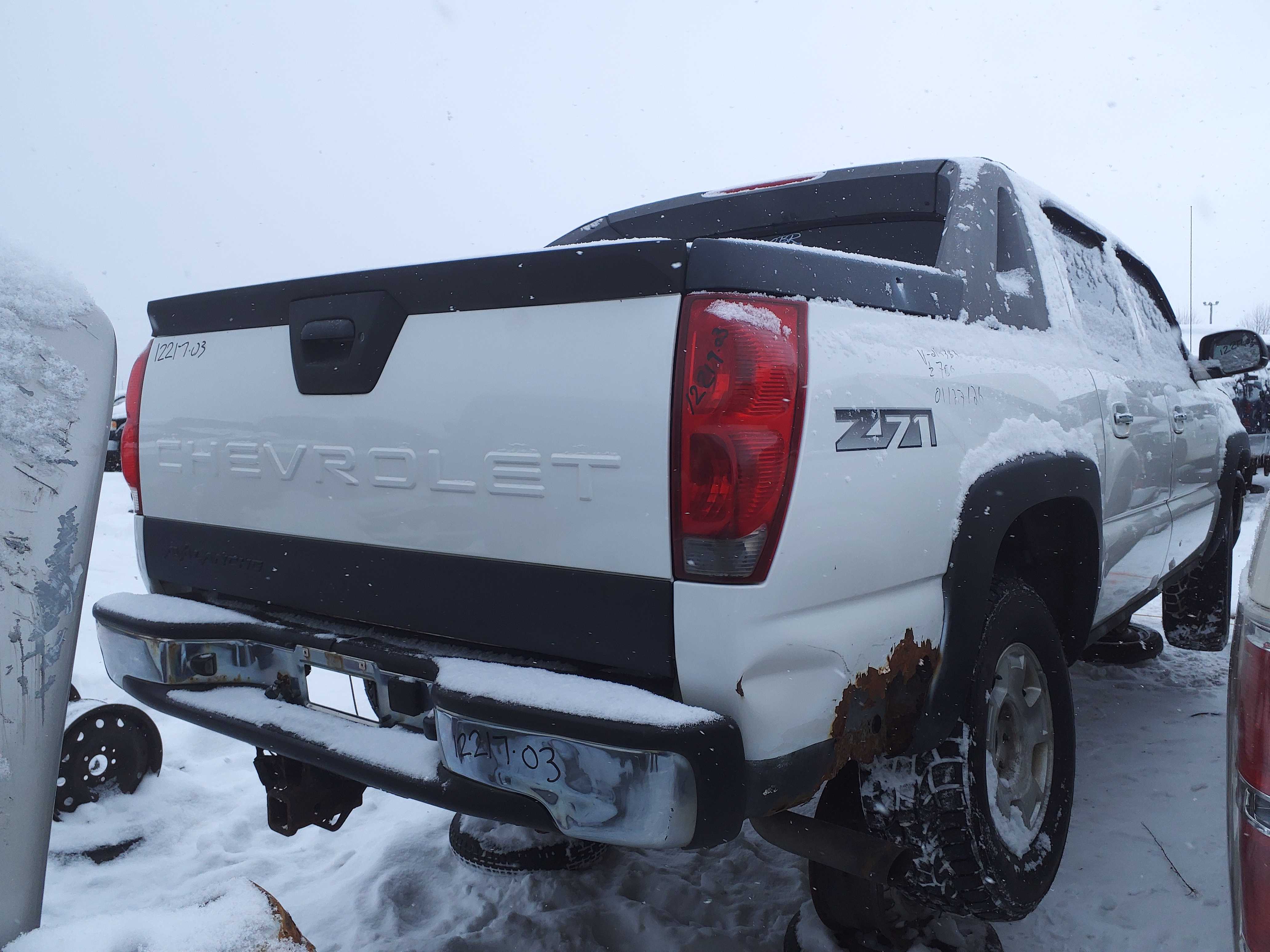 CHEVROLET AVALANCHE 2003