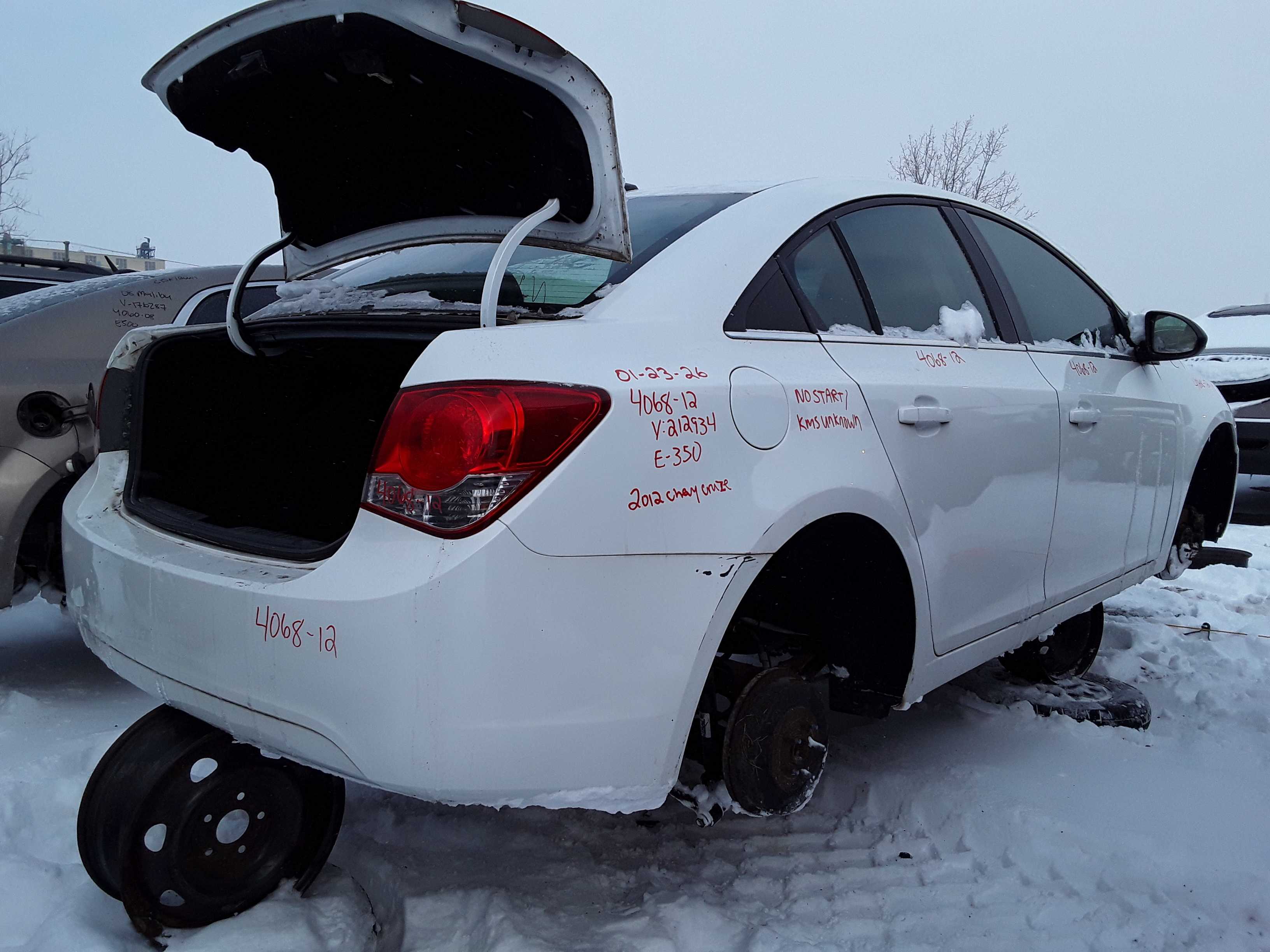 CHEVROLET CRUZE 2012