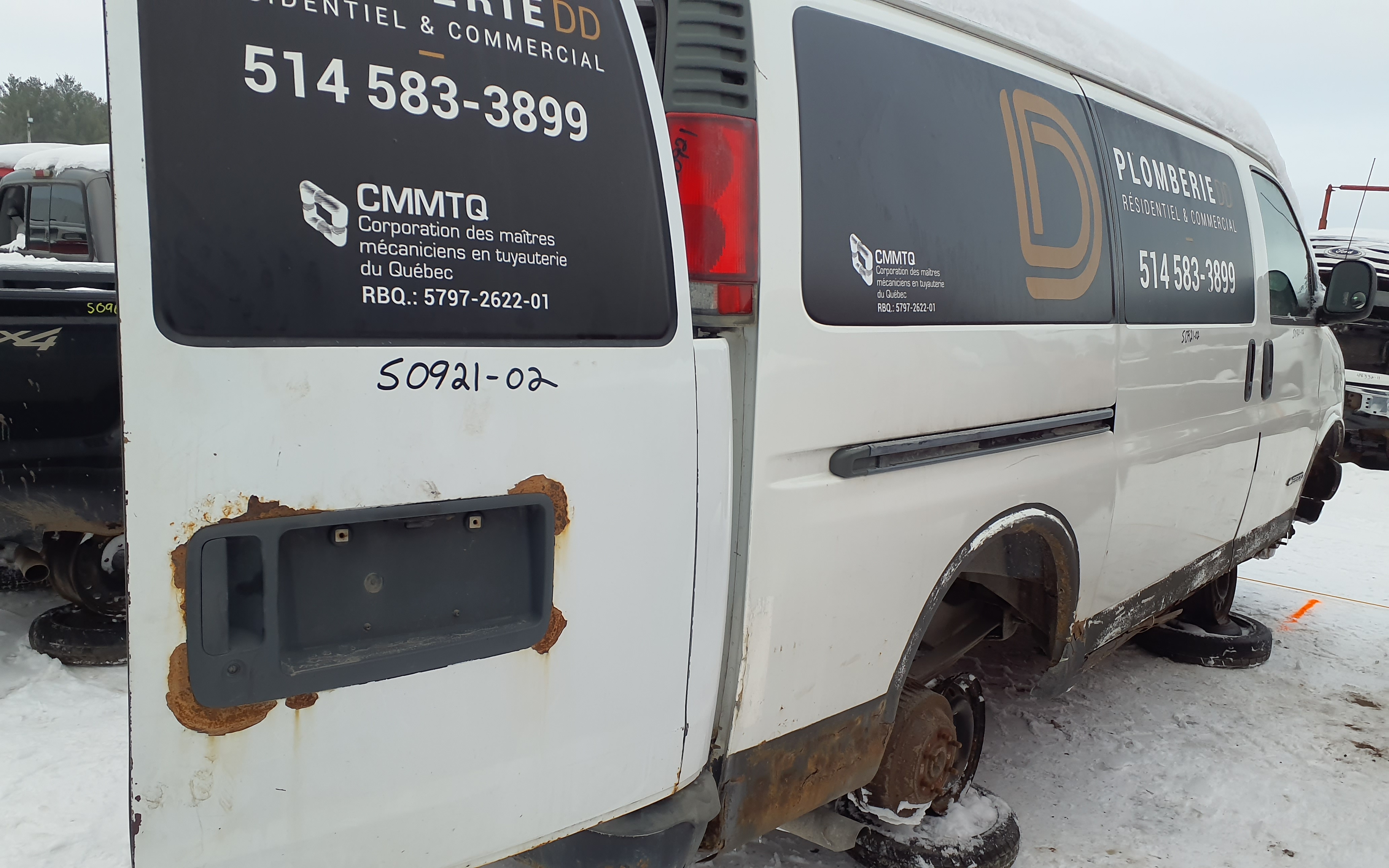 CHEVROLET EXPRESS VAN 2002