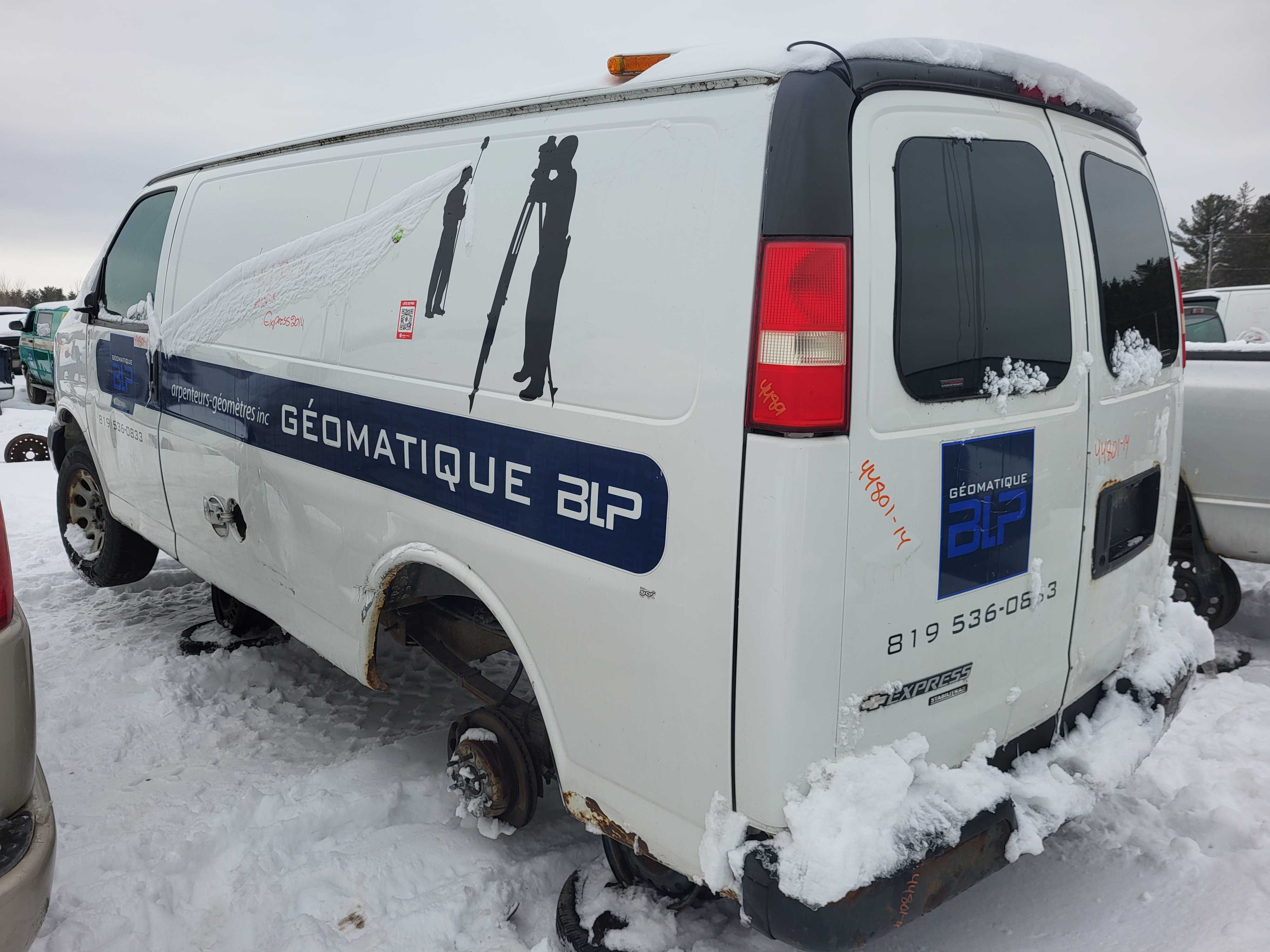 CHEVROLET EXPRESS VAN 2014