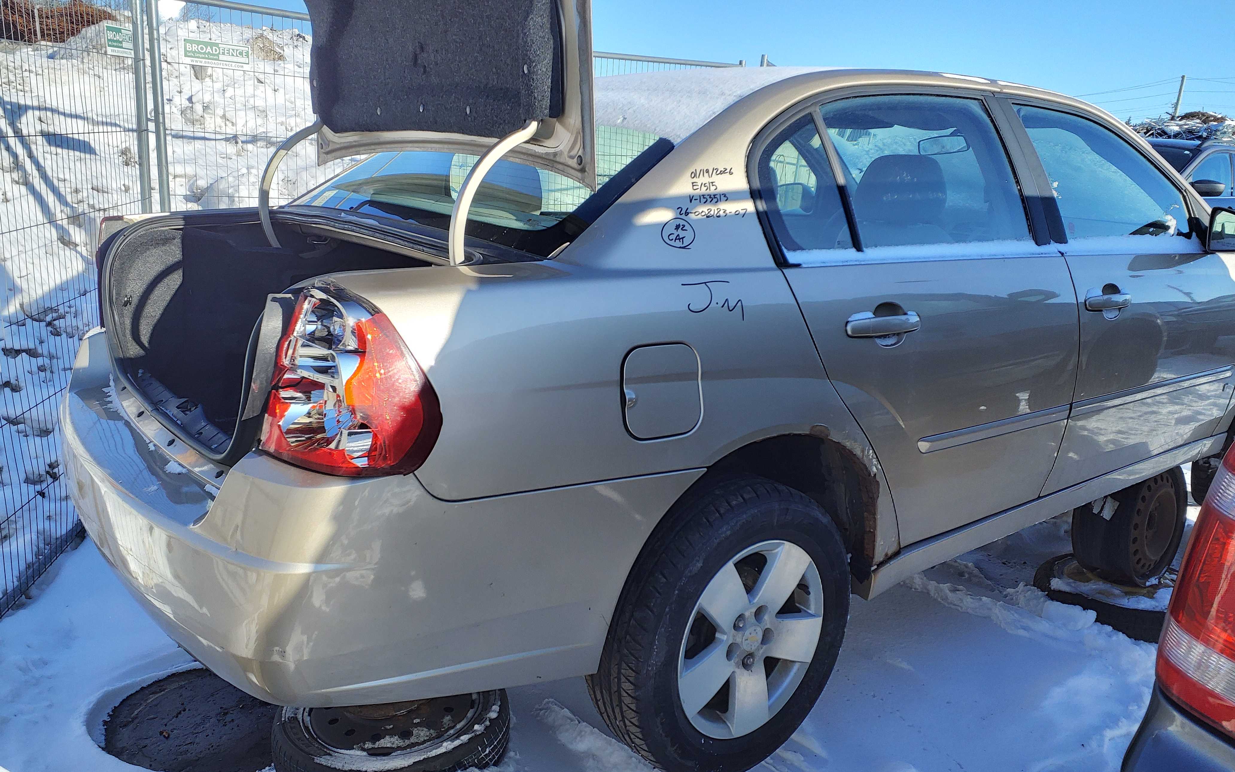 CHEVROLET MALIBU 2007