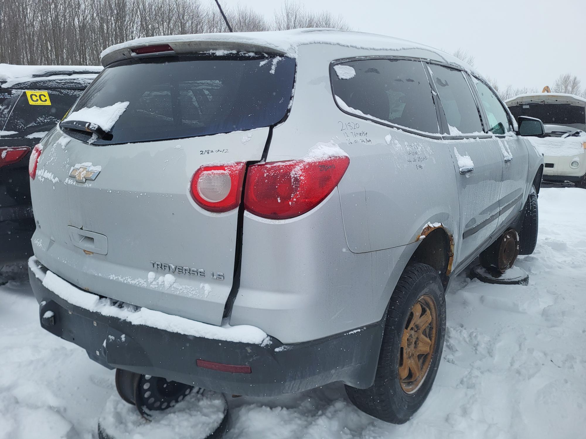 CHEVROLET TRAVERSE 2012