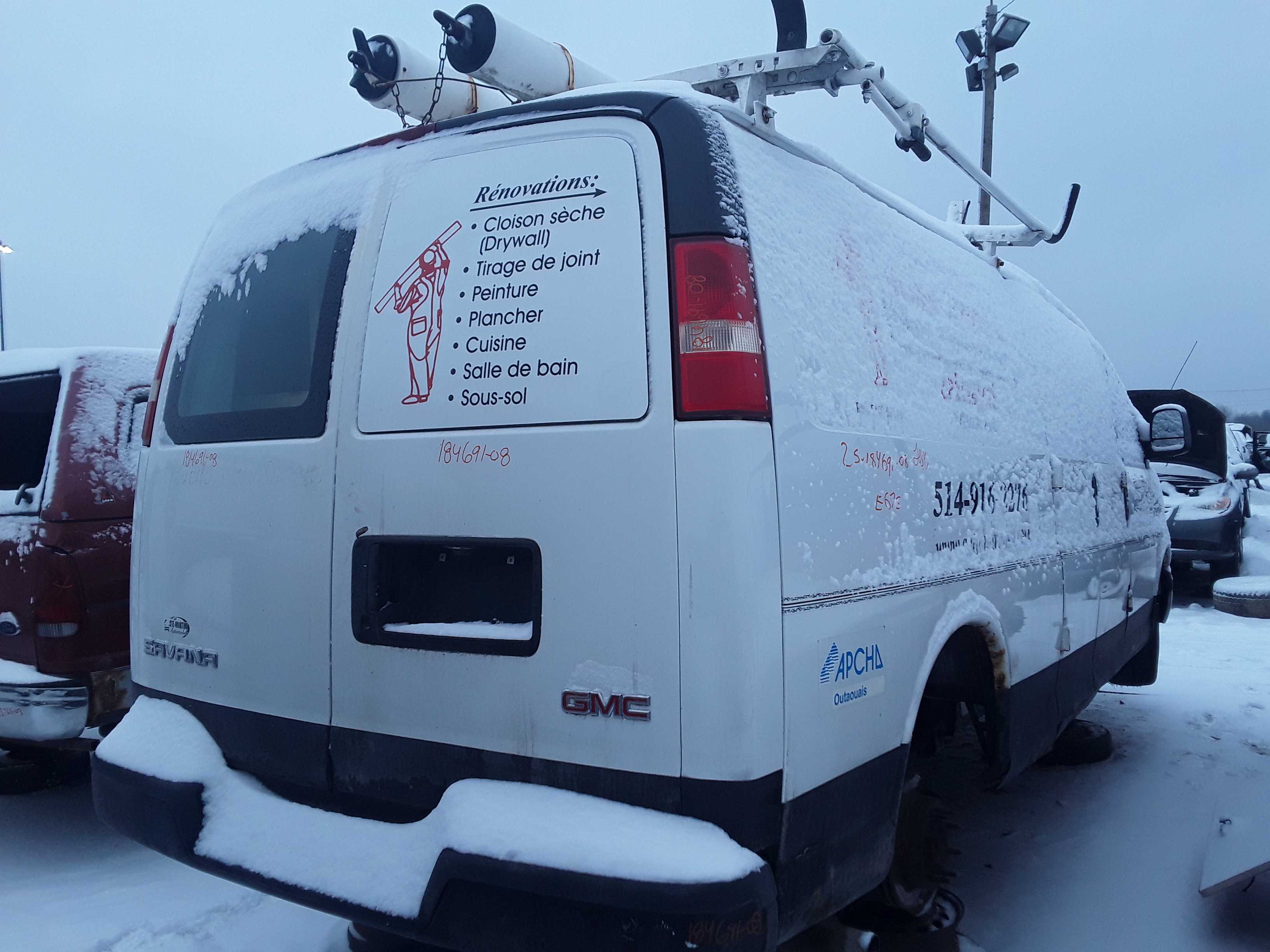 GMC SAVANA CARGO 2008