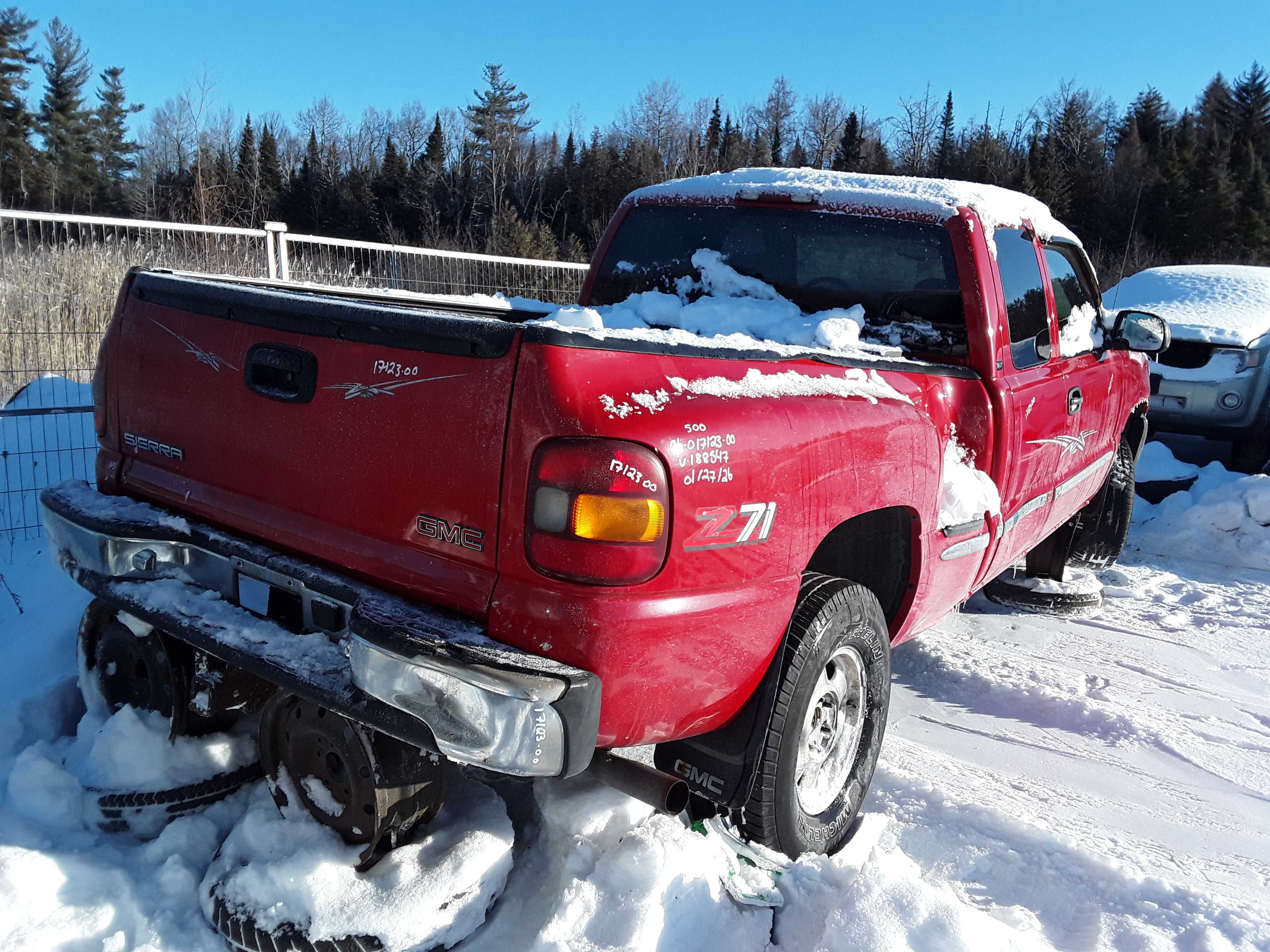 GMC SIERRA 1500 2000