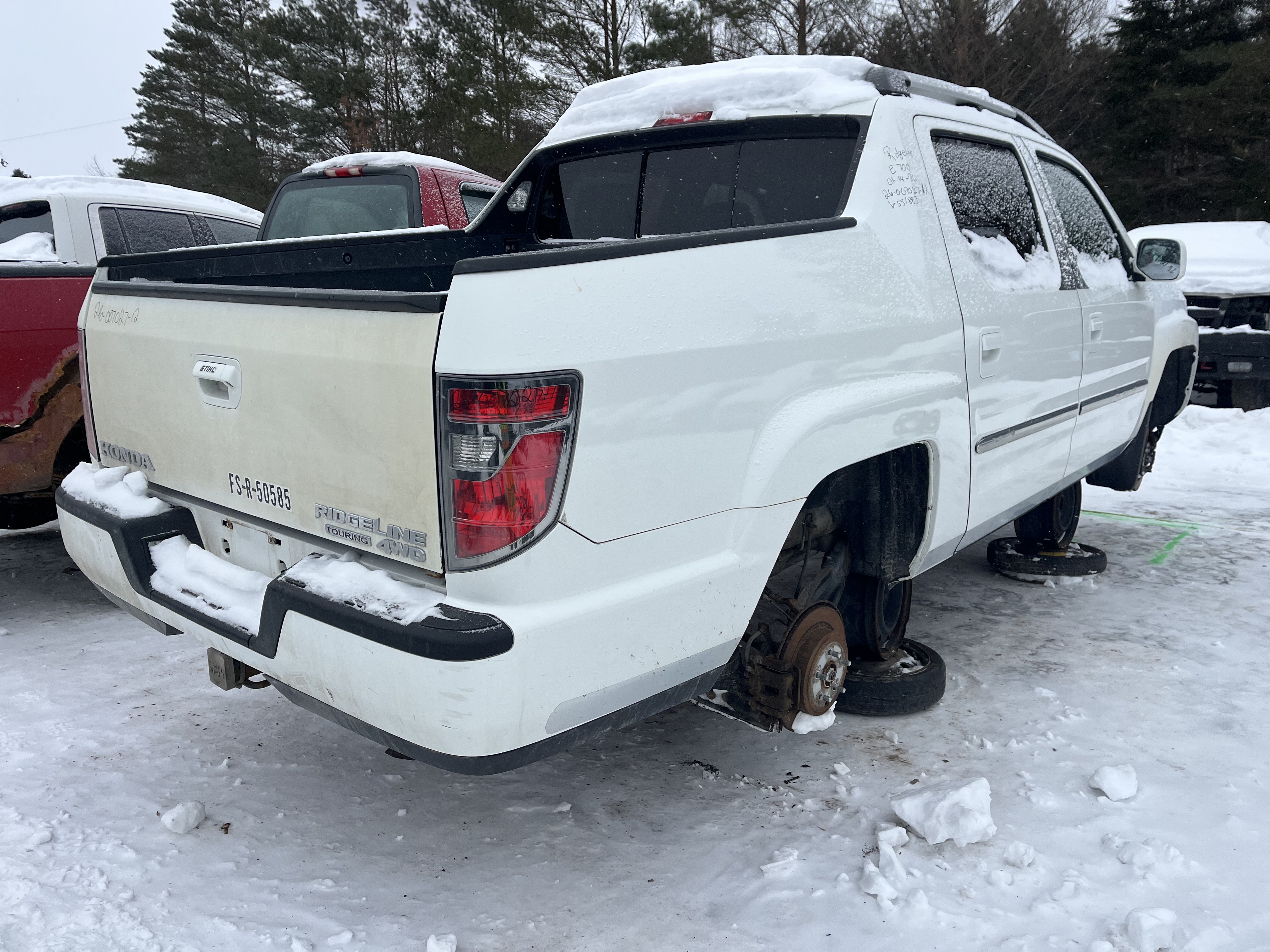 HONDA RIDGELINE 2012