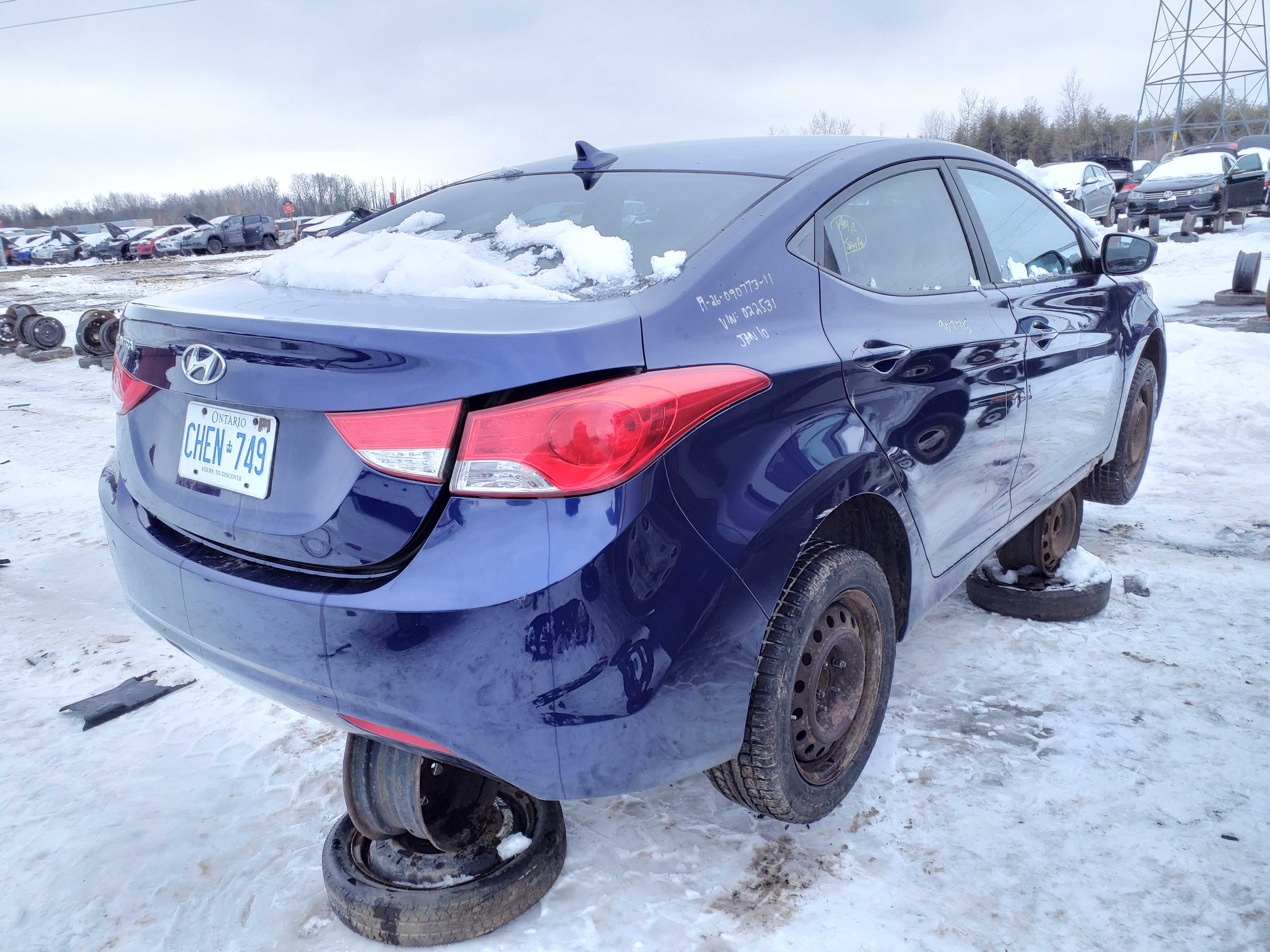 HYUNDAI ELANTRA 2011