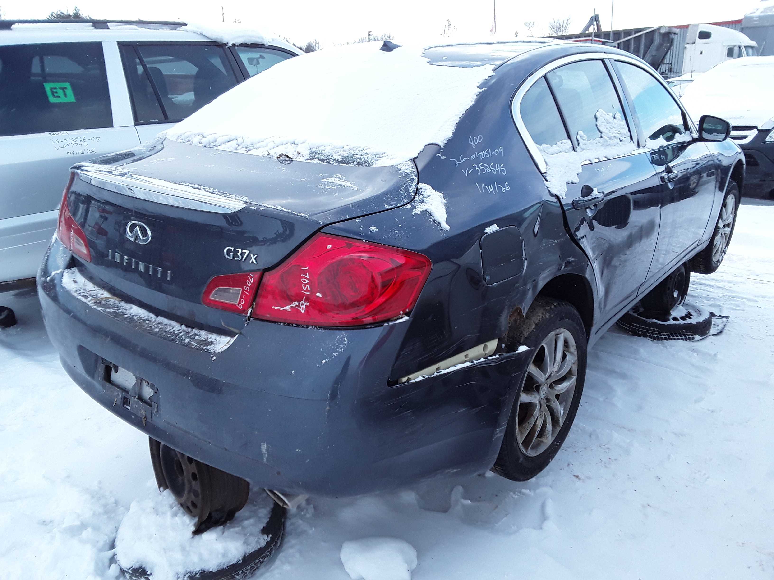 INFINITI G37 SEDAN 2009