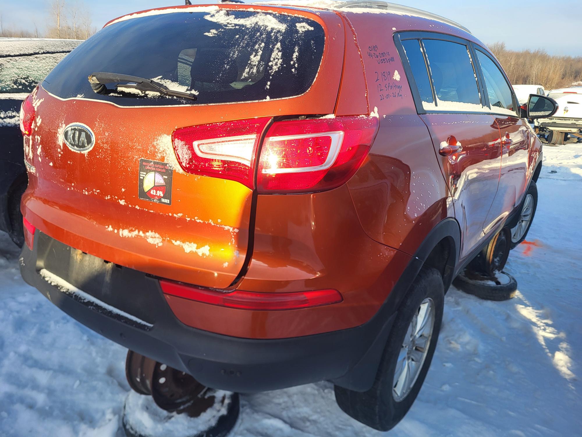 KIA SPORTAGE 2012