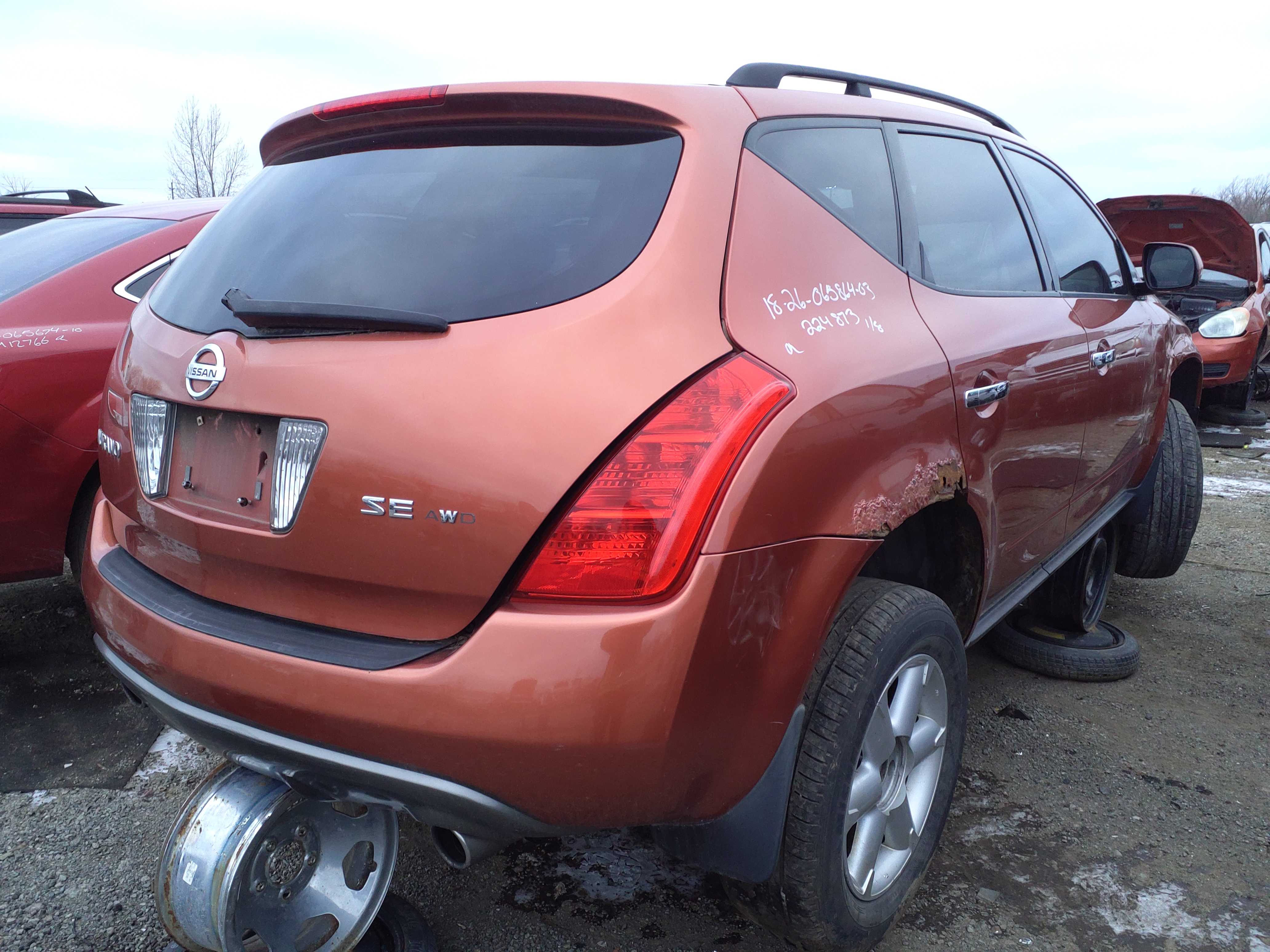 NISSAN MURANO 2003