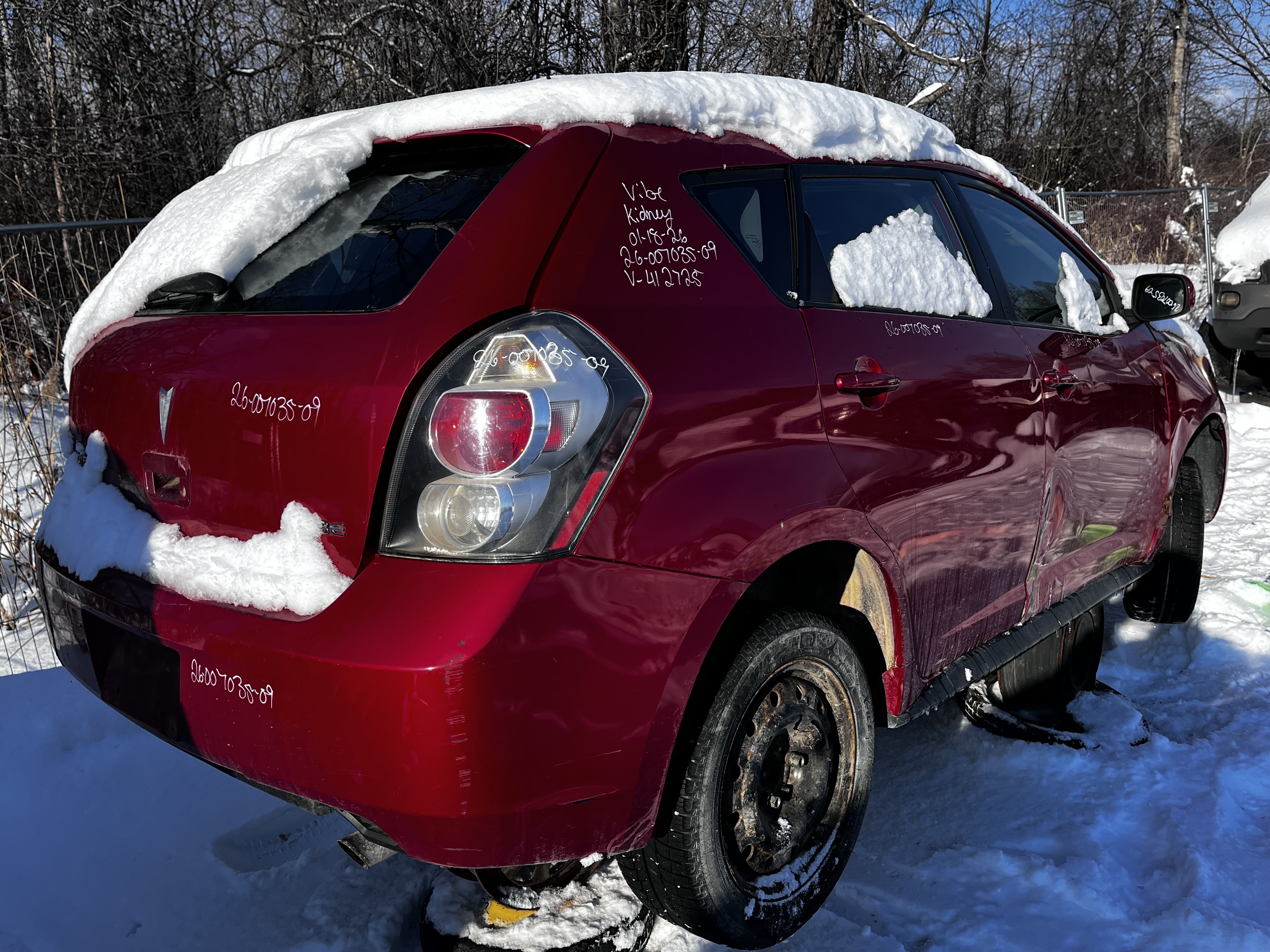 PONTIAC VIBE 2009