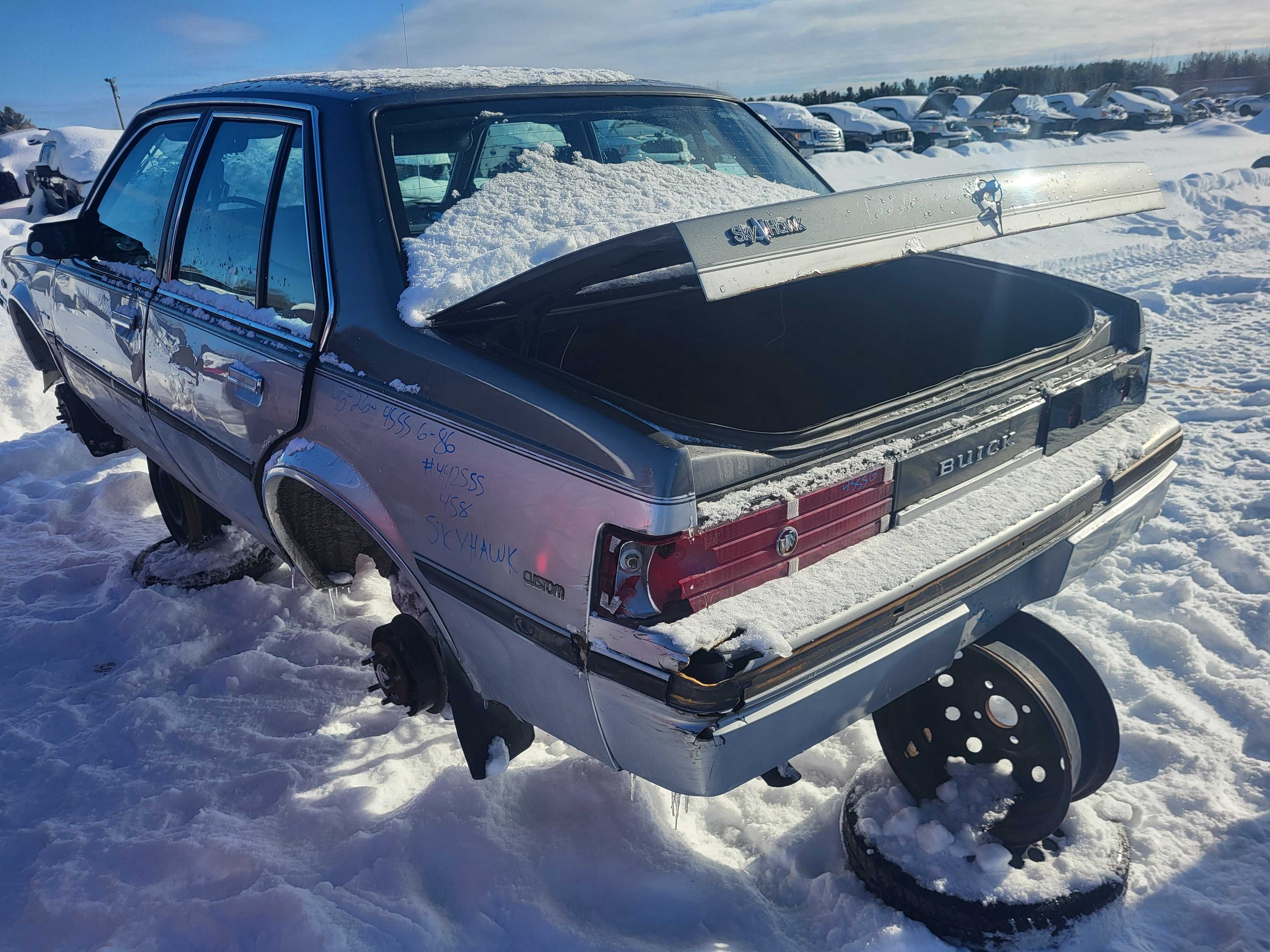 BUICK SKYHAWK 1986