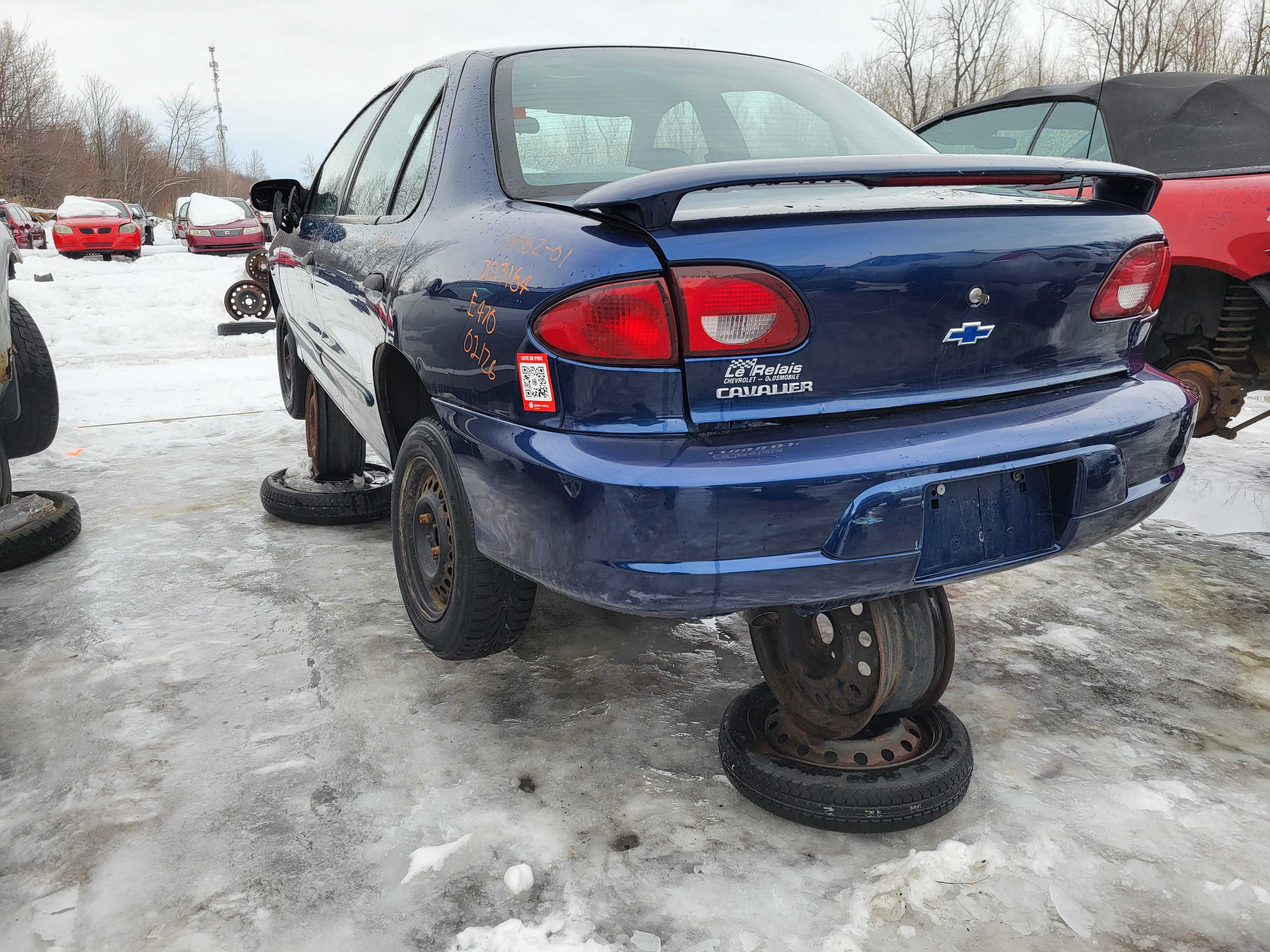 CHEVROLET CAVALIER 2001