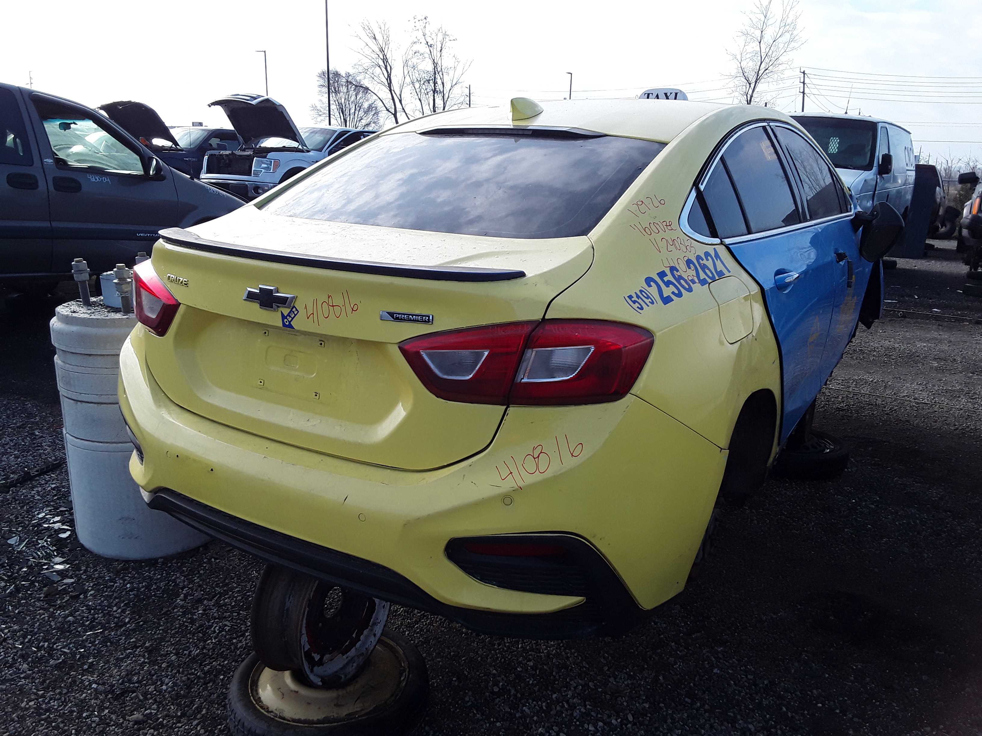 CHEVROLET CRUZE 2016