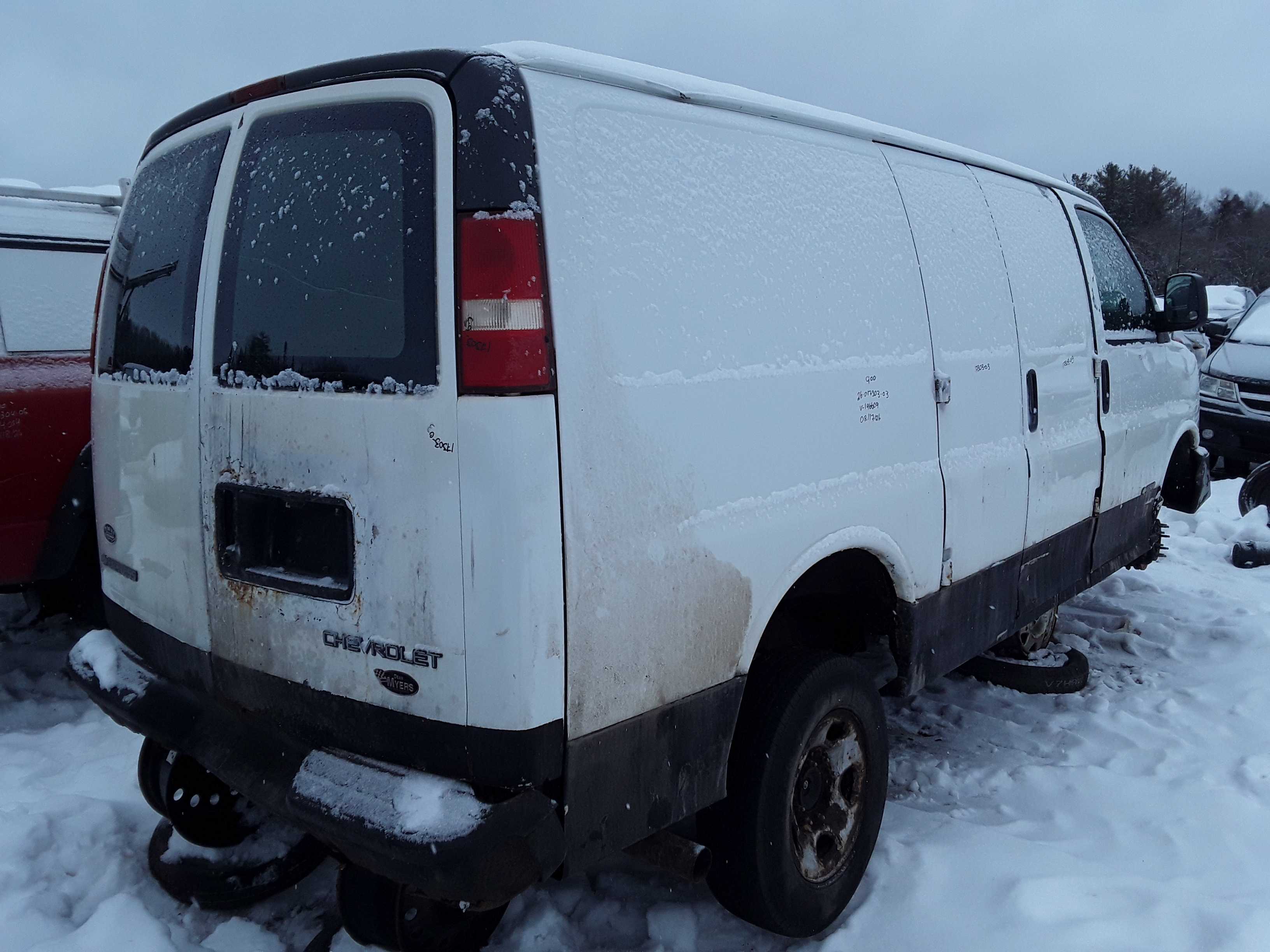 CHEVROLET EXPRESS VAN 2003