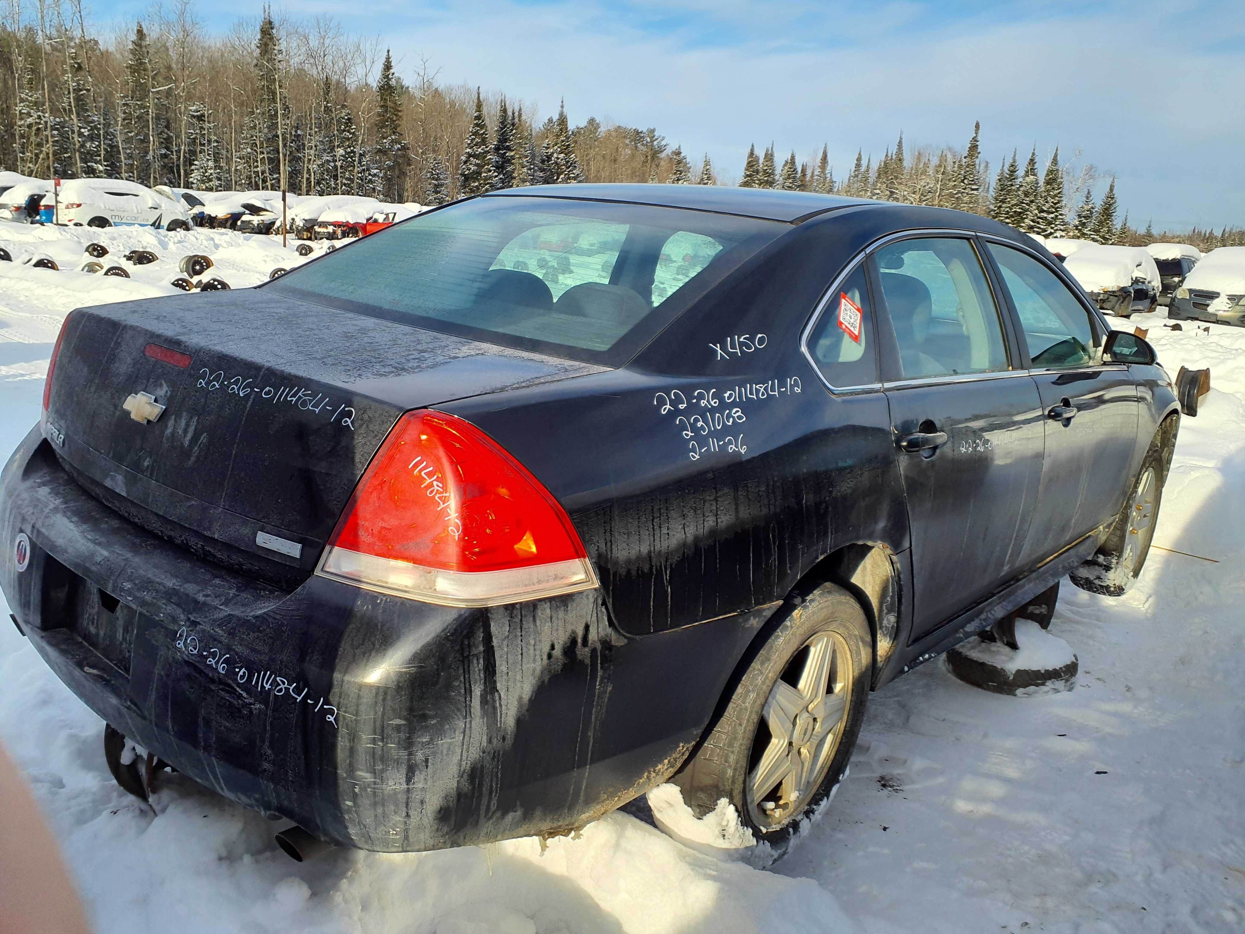 CHEVROLET IMPALA 2012