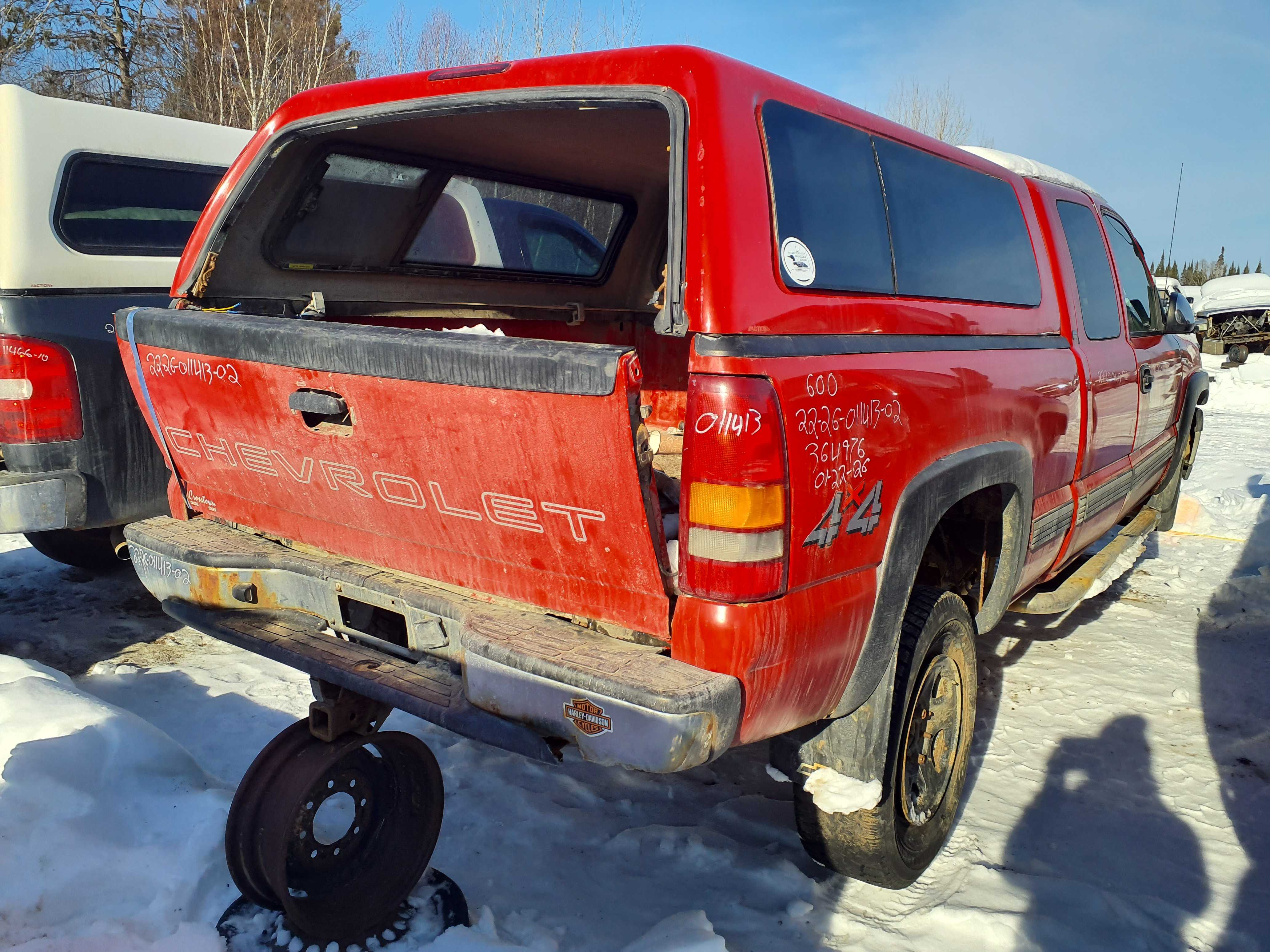 CHEVROLET SILVERADO 1500 2002